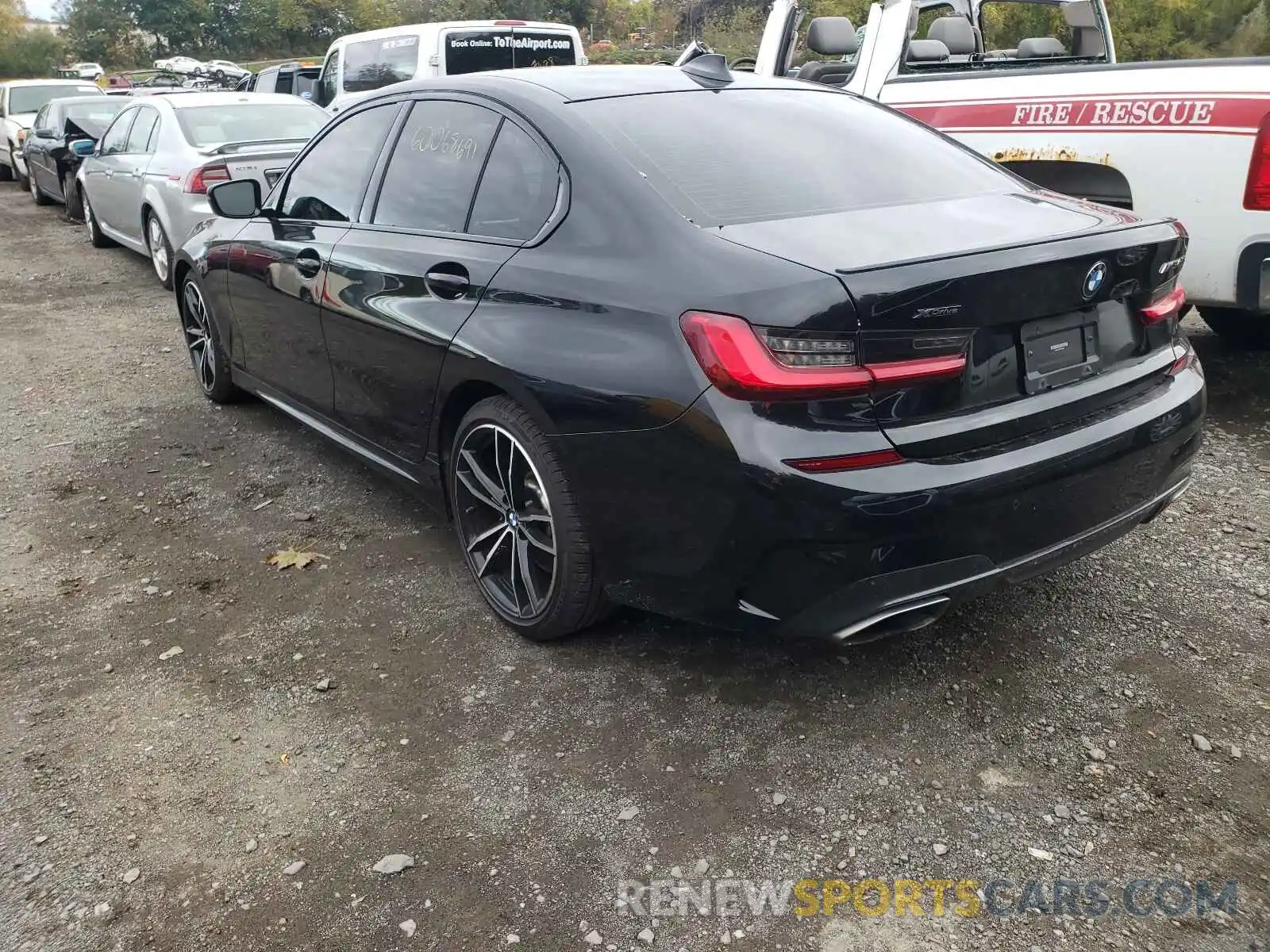 3 Photograph of a damaged car 3MW5U9J00M8B54021 BMW M3 2021