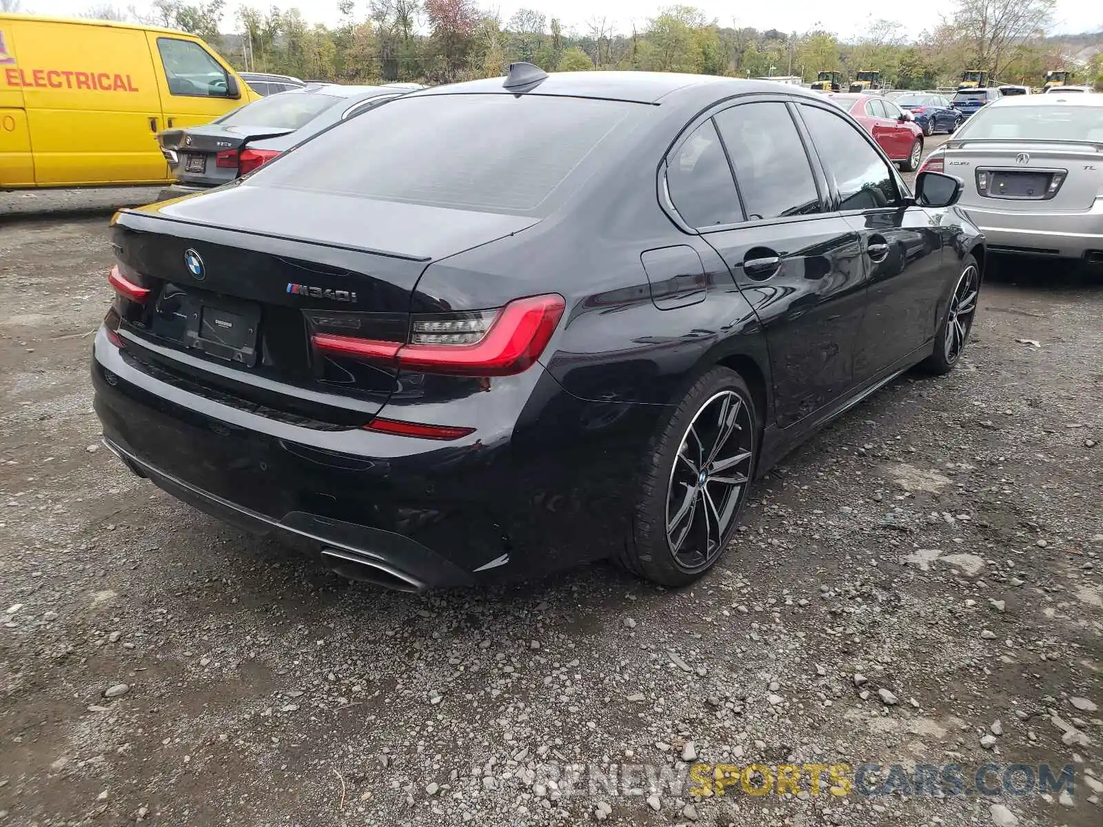 4 Фотография поврежденного автомобиля 3MW5U9J00M8B54021 BMW M3 2021