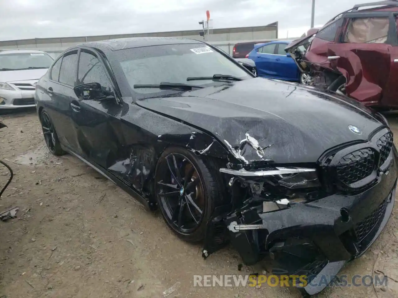 9 Photograph of a damaged car 3MW5U9J00M8B87293 BMW M3 2021