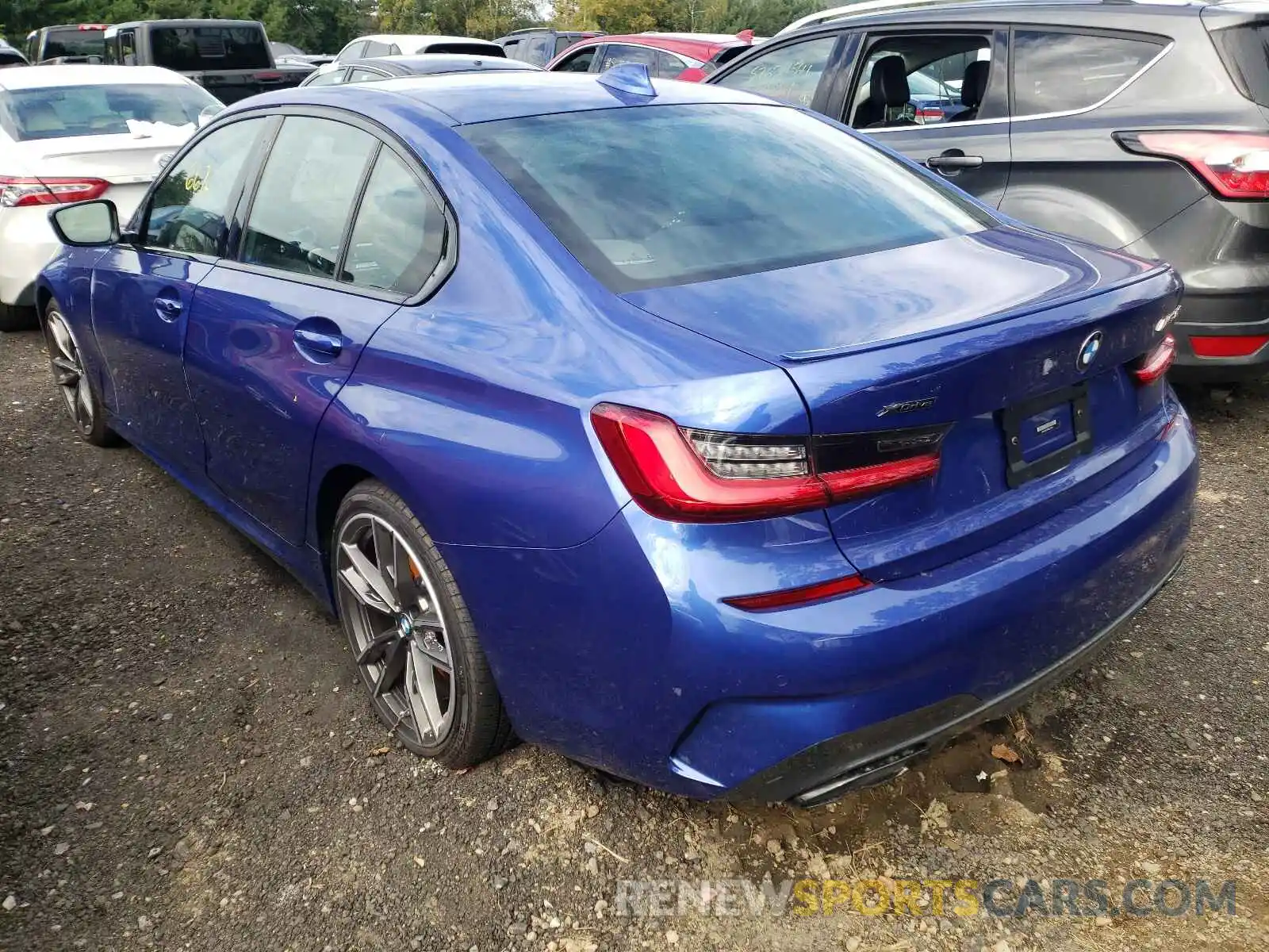 3 Photograph of a damaged car 3MW5U9J03M8C15250 BMW M3 2021