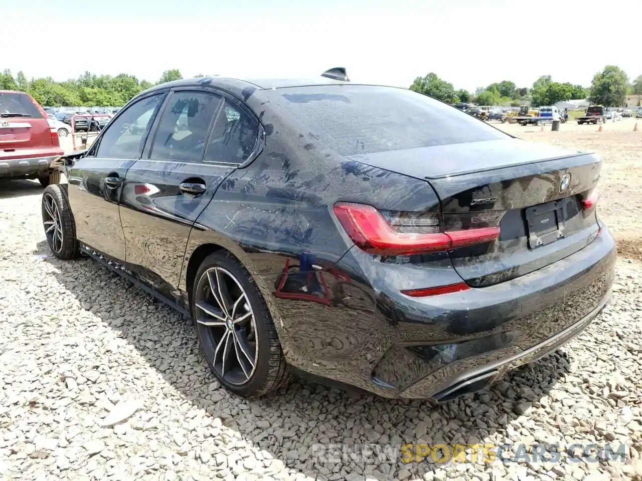 3 Photograph of a damaged car 3MW5U9J05M8B53558 BMW M3 2021