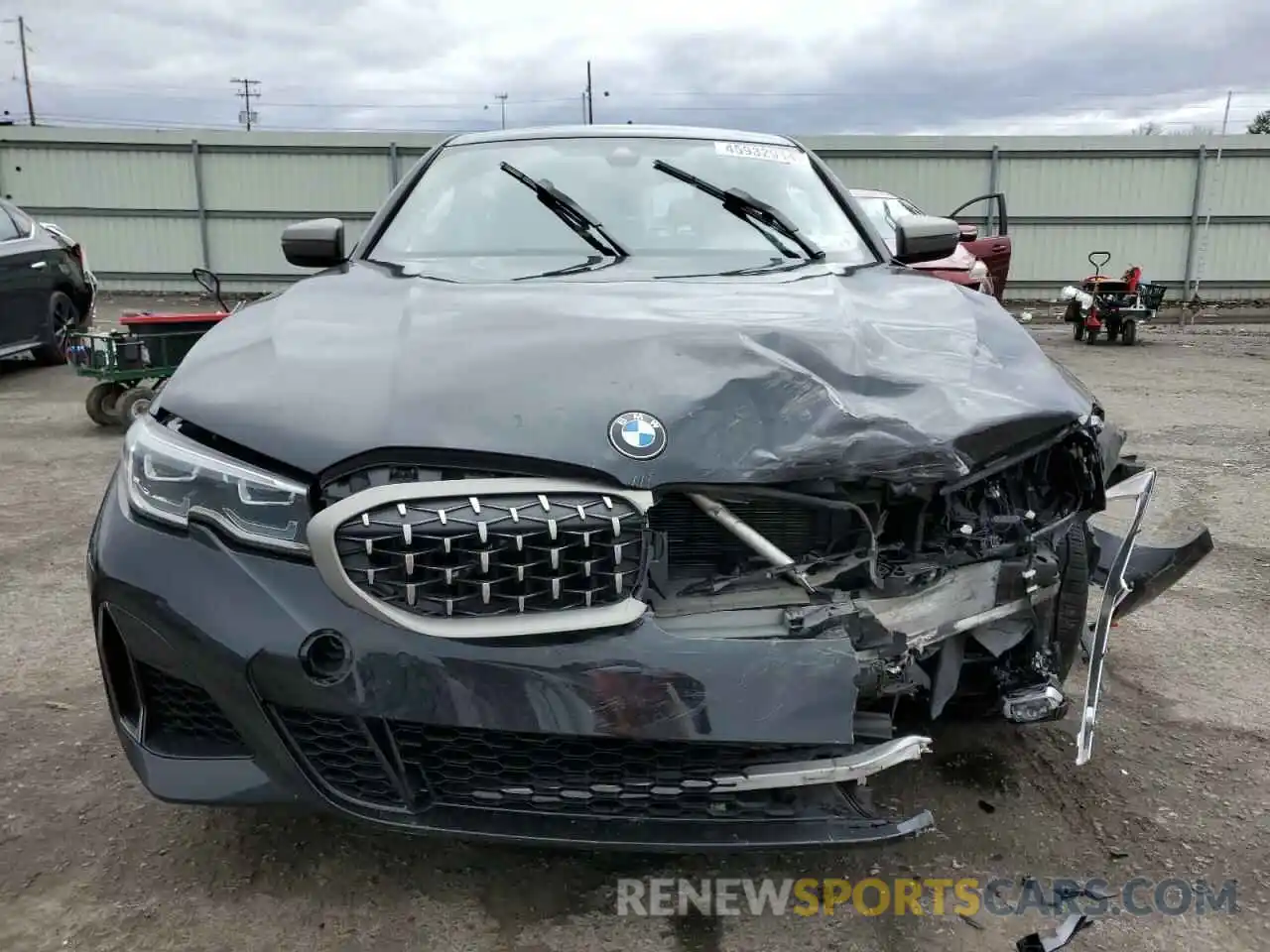 5 Photograph of a damaged car 3MW5U9J06M8B58171 BMW M3 2021