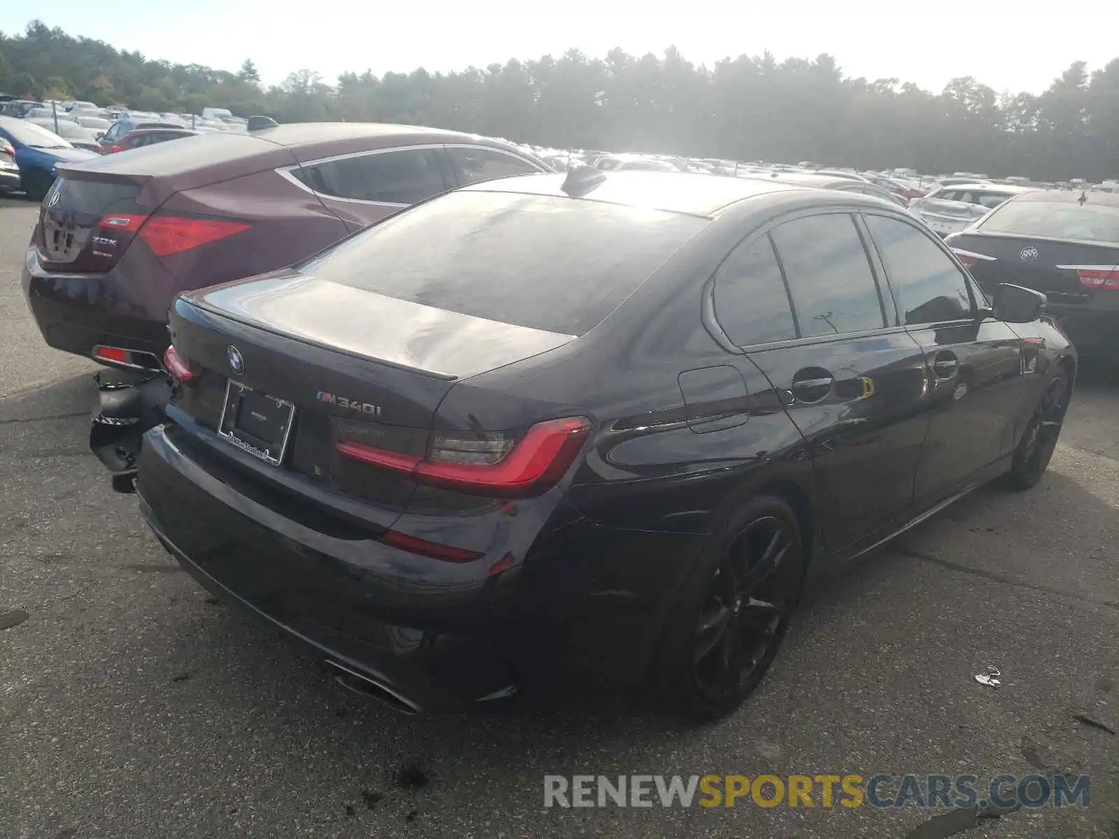 4 Photograph of a damaged car 3MW5U9J07M8B56025 BMW M3 2021