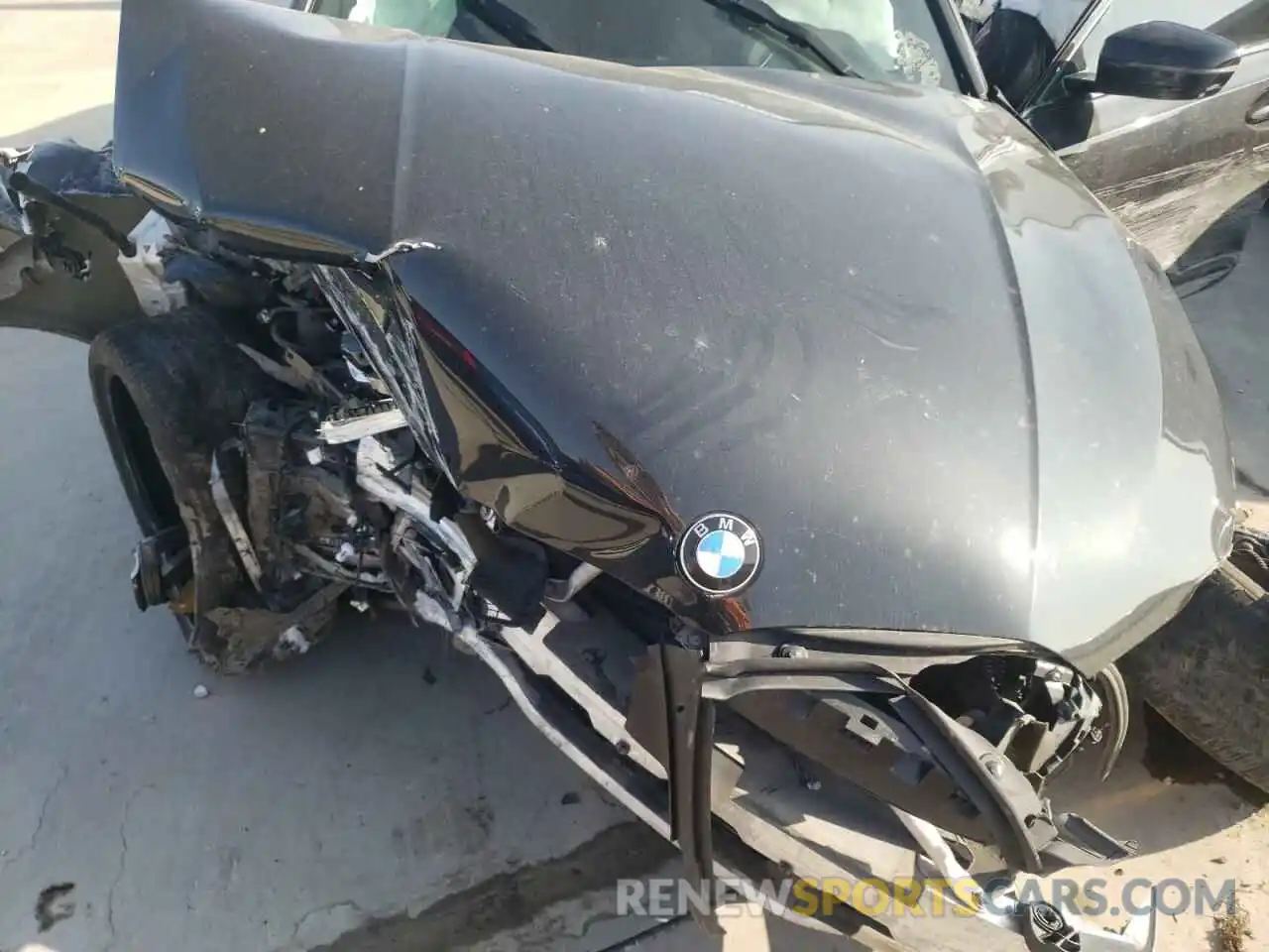 11 Фотография поврежденного автомобиля 3MW5U9J09M8B55877 BMW M3 2021