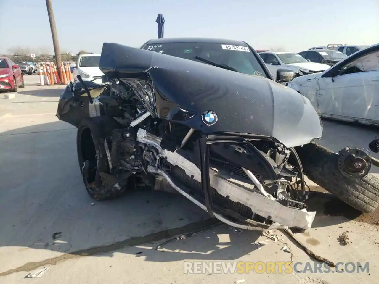 5 Фотография поврежденного автомобиля 3MW5U9J09M8B55877 BMW M3 2021