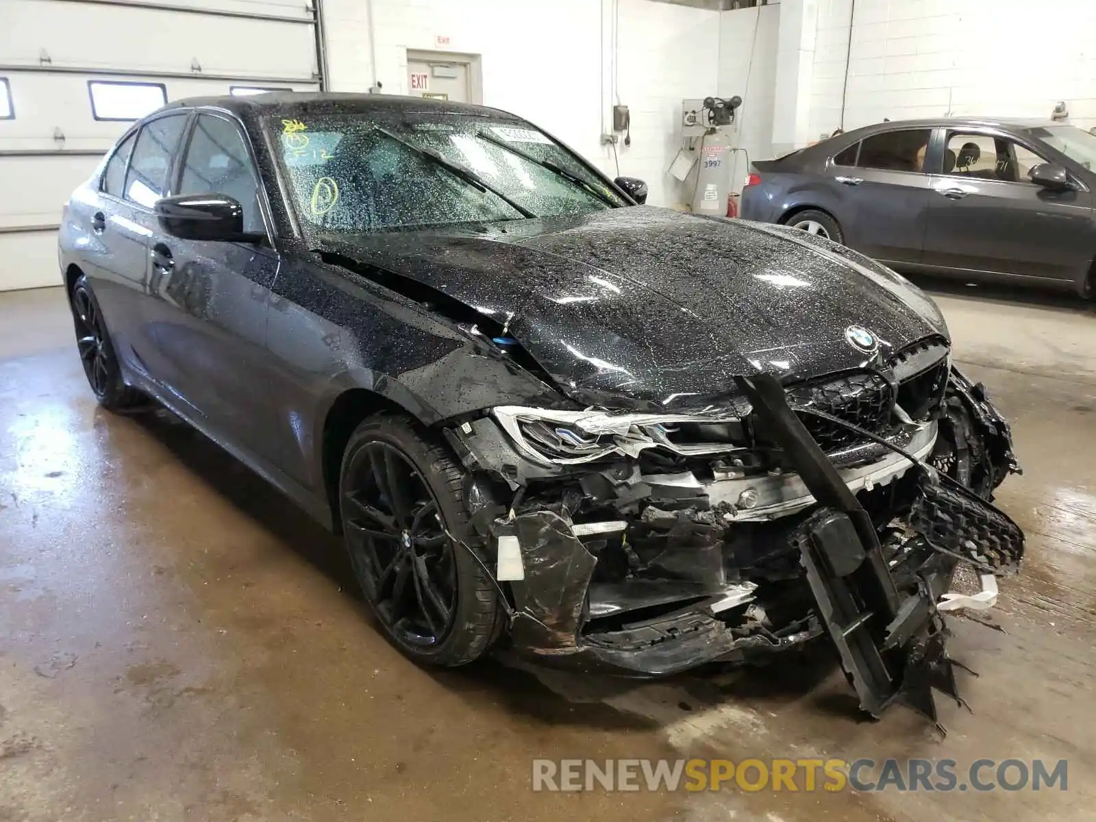 1 Photograph of a damaged car WBA5U9C05MFK19000 BMW M3 2021