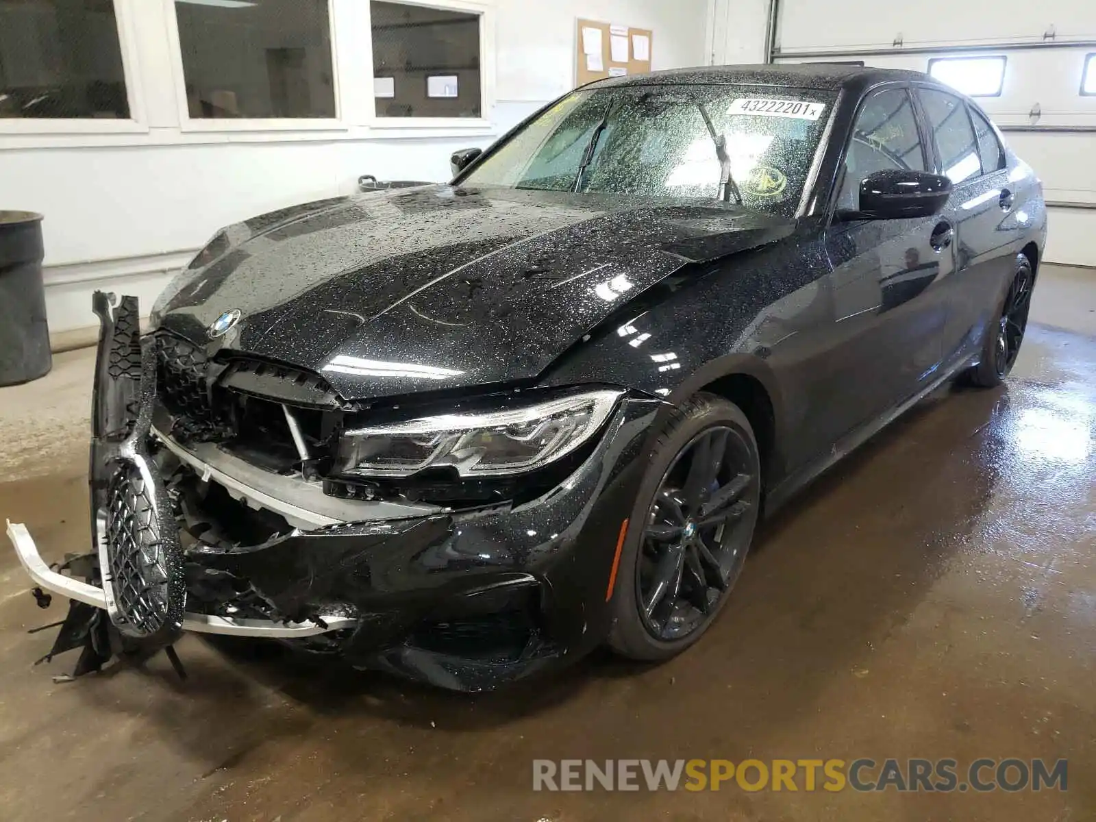 2 Photograph of a damaged car WBA5U9C05MFK19000 BMW M3 2021