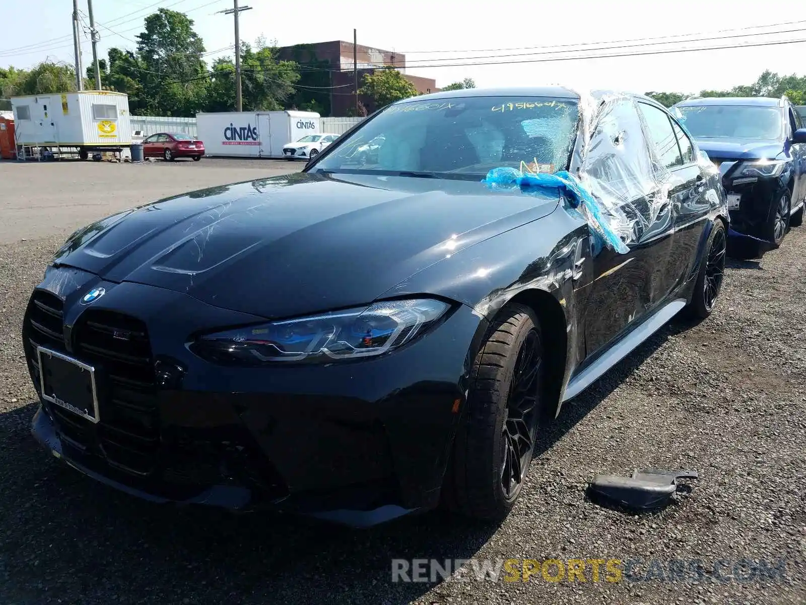 2 Photograph of a damaged car WBS33AY00MFK76110 BMW M3 2021