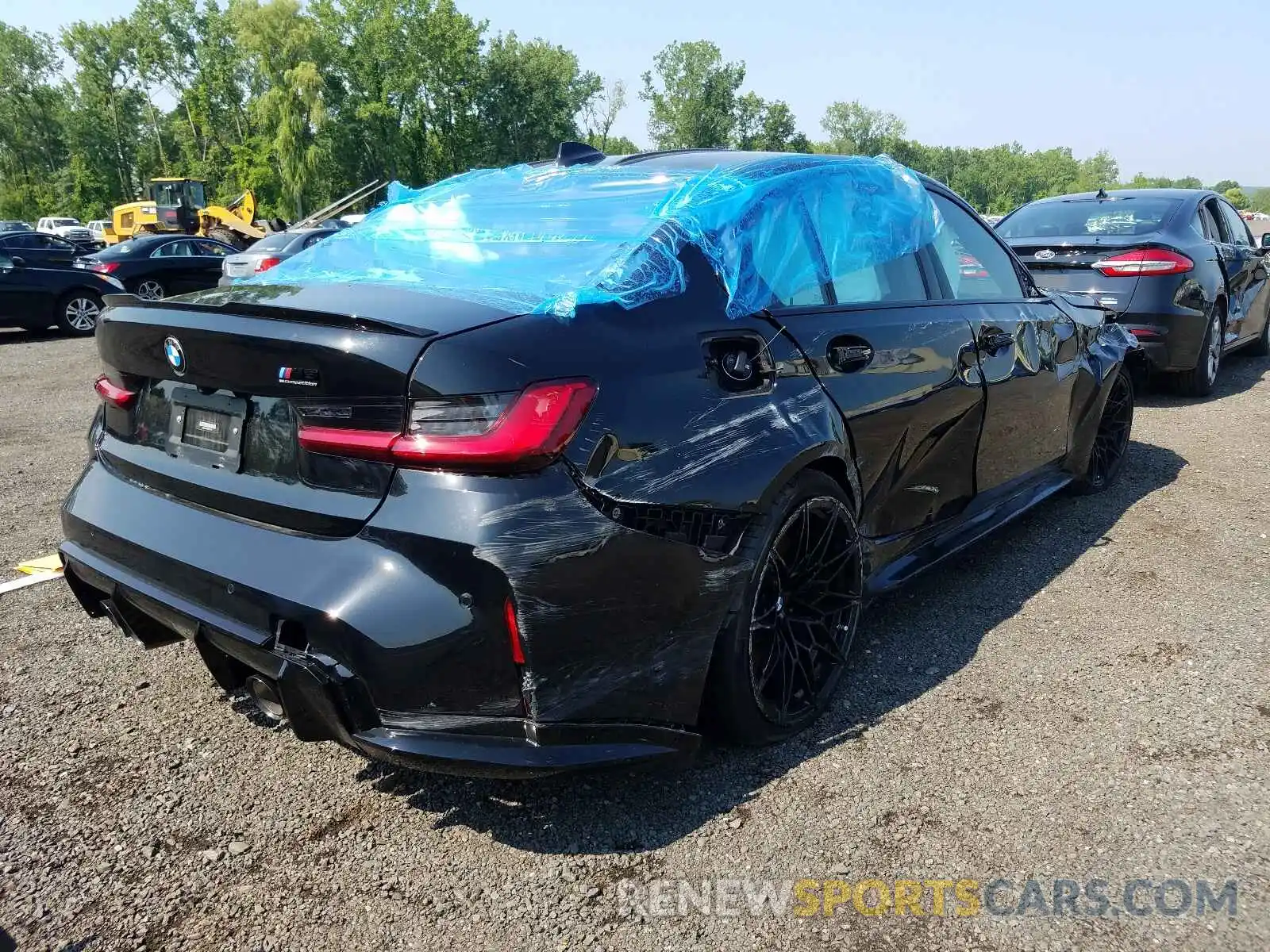 4 Photograph of a damaged car WBS33AY00MFK76110 BMW M3 2021