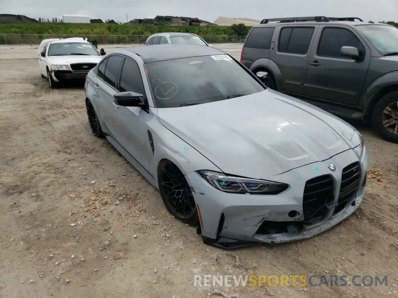 9 Photograph of a damaged car WBS33AY00MFL29436 BMW M3 2021