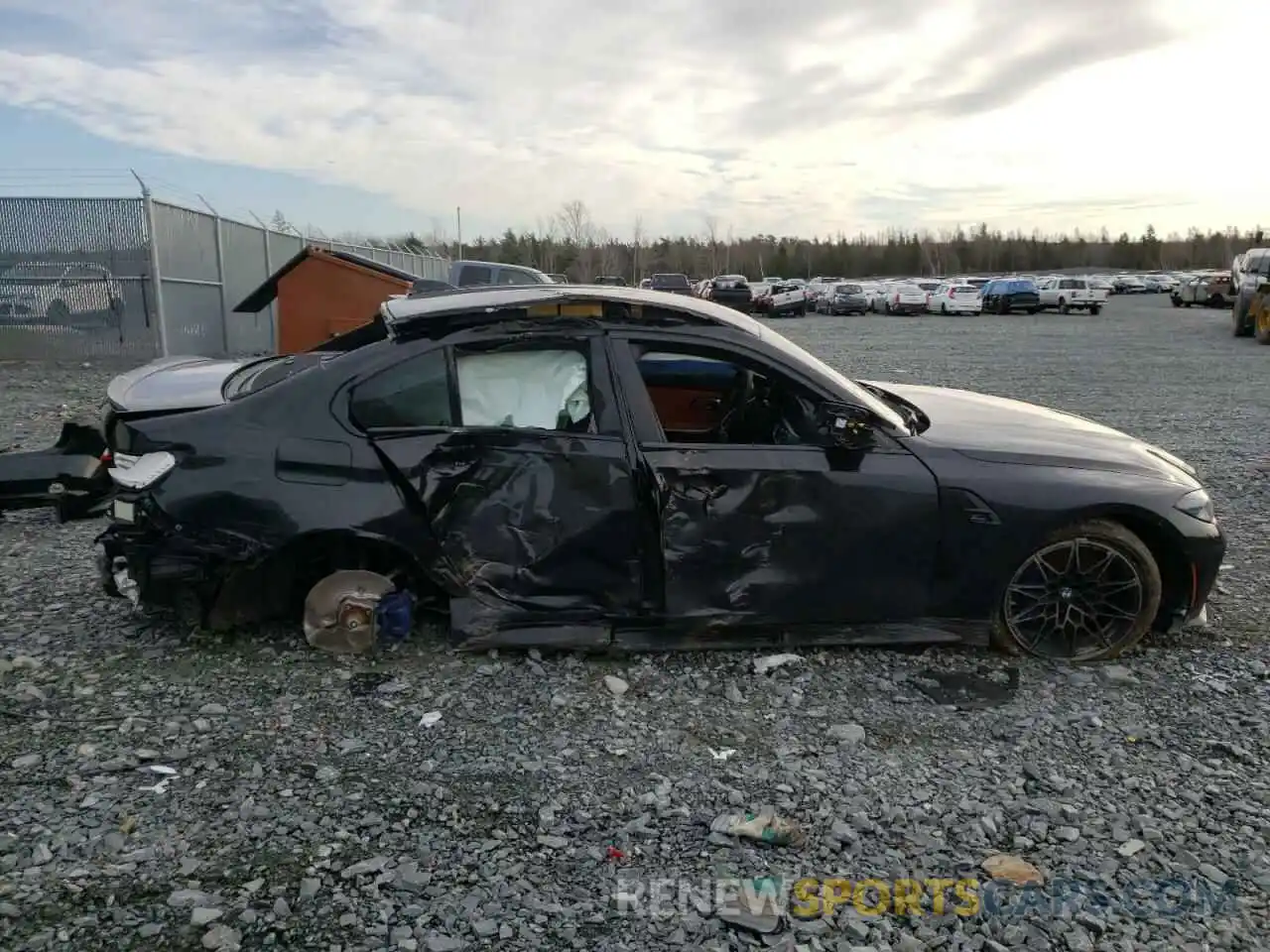 9 Photograph of a damaged car WBS33AY01MFL16243 BMW M3 2021