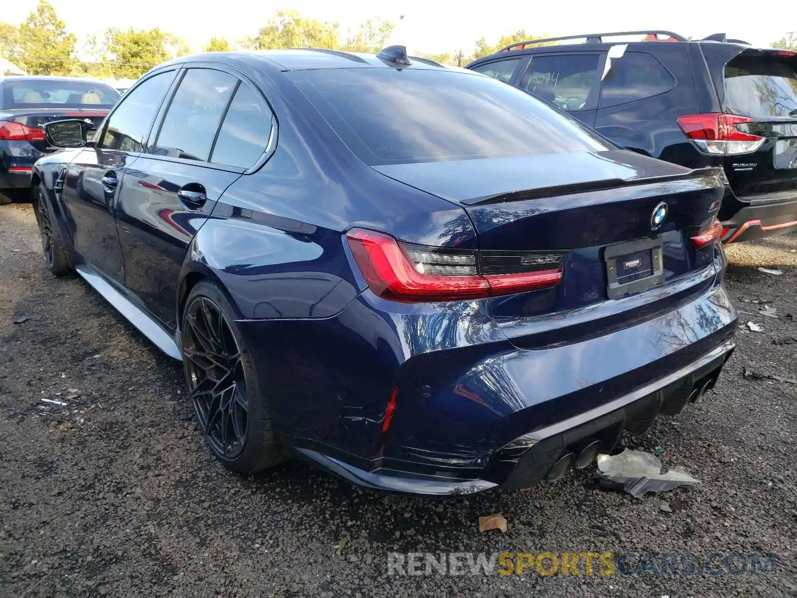 3 Photograph of a damaged car WBS33AY04MFK99406 BMW M3 2021