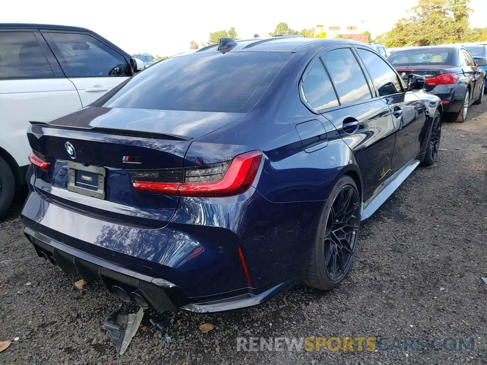 4 Photograph of a damaged car WBS33AY04MFK99406 BMW M3 2021