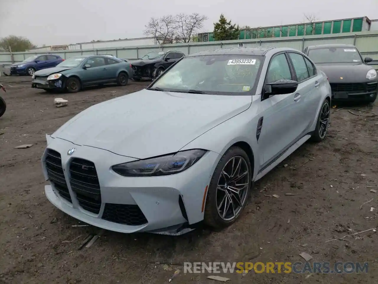 2 Photograph of a damaged car WBS33AY04MFL22909 BMW M3 2021