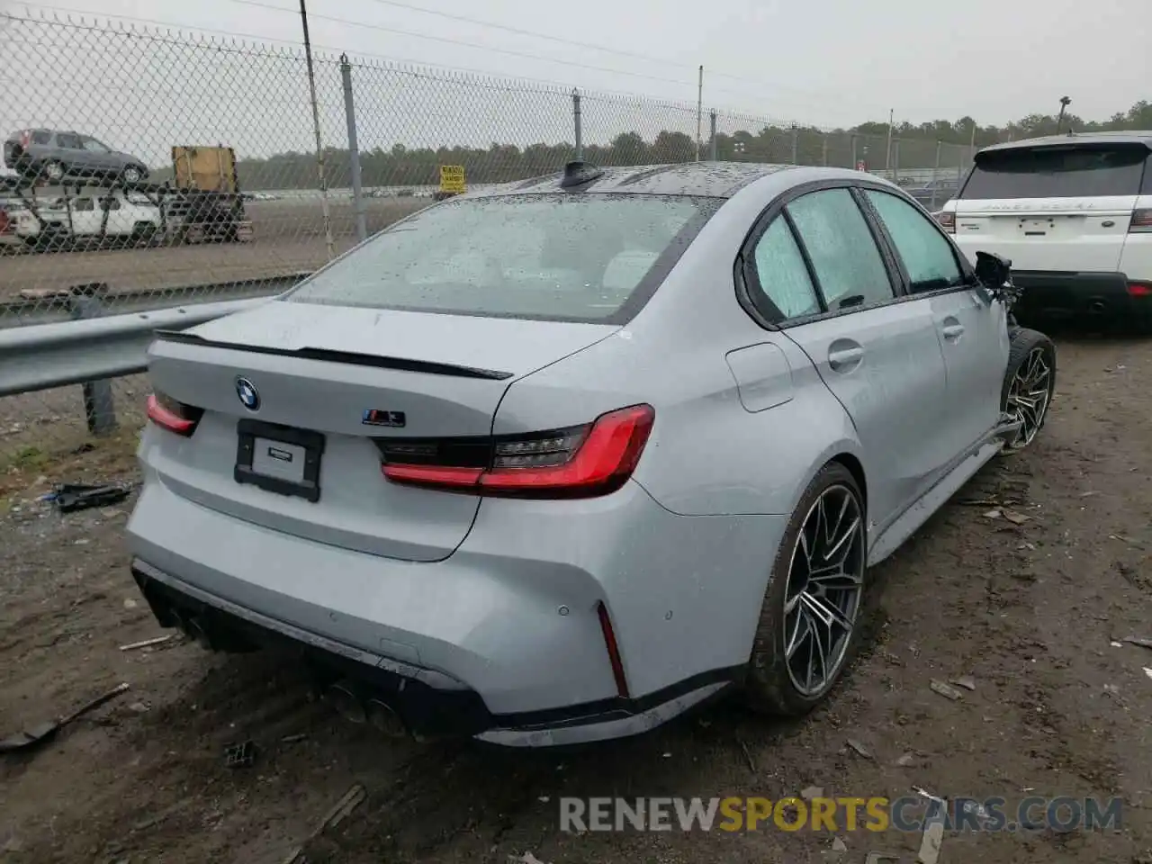 4 Photograph of a damaged car WBS33AY04MFL22909 BMW M3 2021