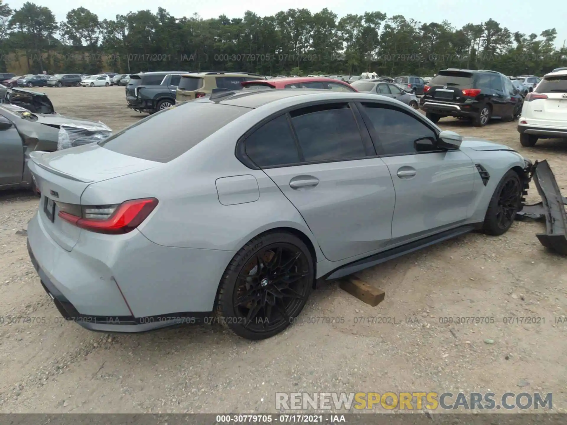 4 Photograph of a damaged car WBS33AY05MFL27570 BMW M3 2021