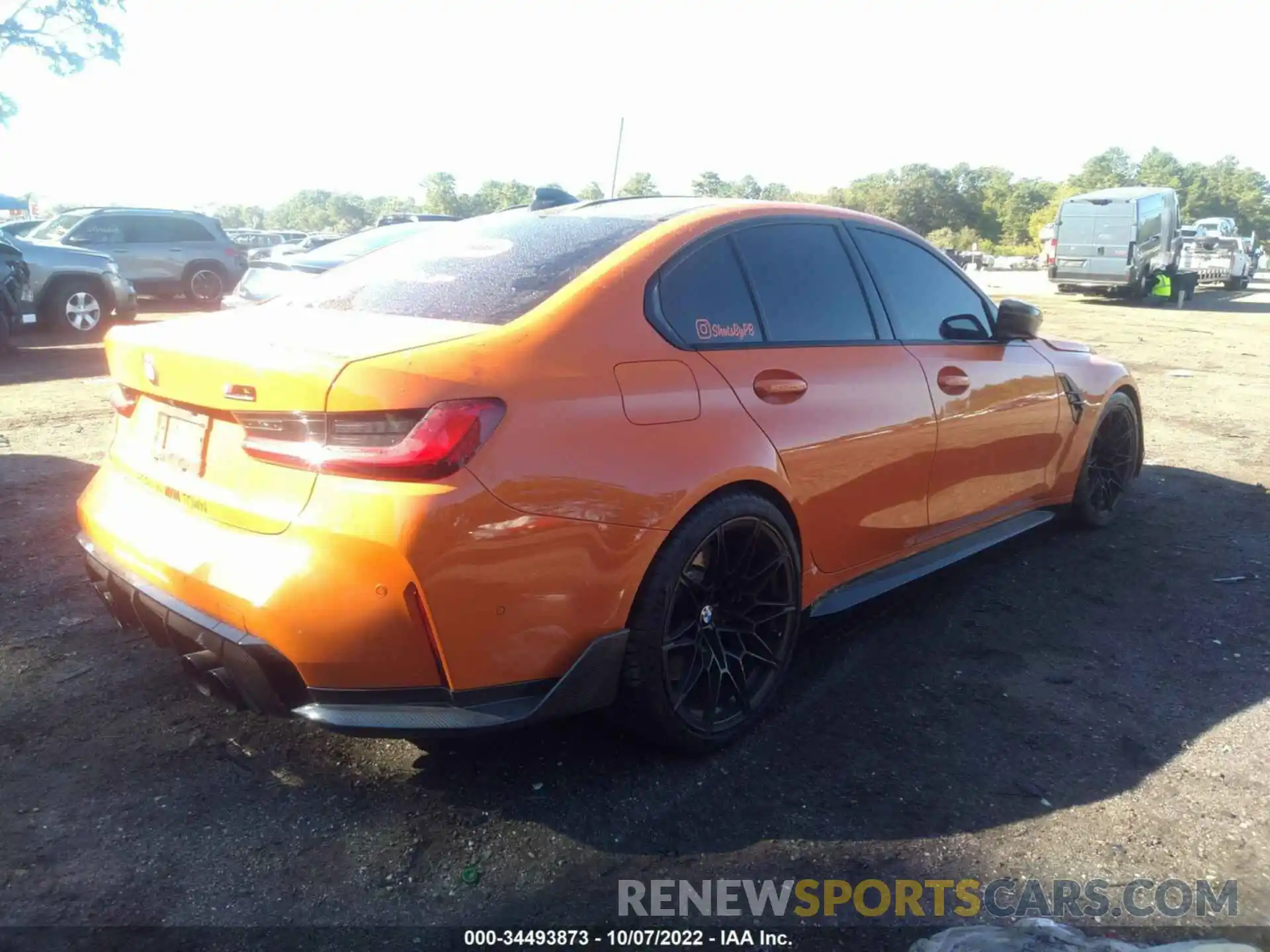 4 Photograph of a damaged car WBS33AY05MFL31246 BMW M3 2021