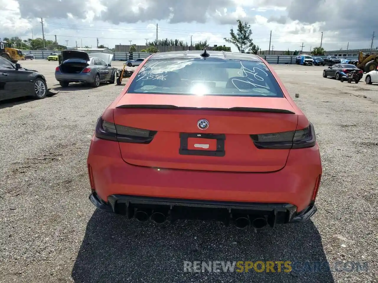 6 Photograph of a damaged car WBS33AY06MFK74670 BMW M3 2021