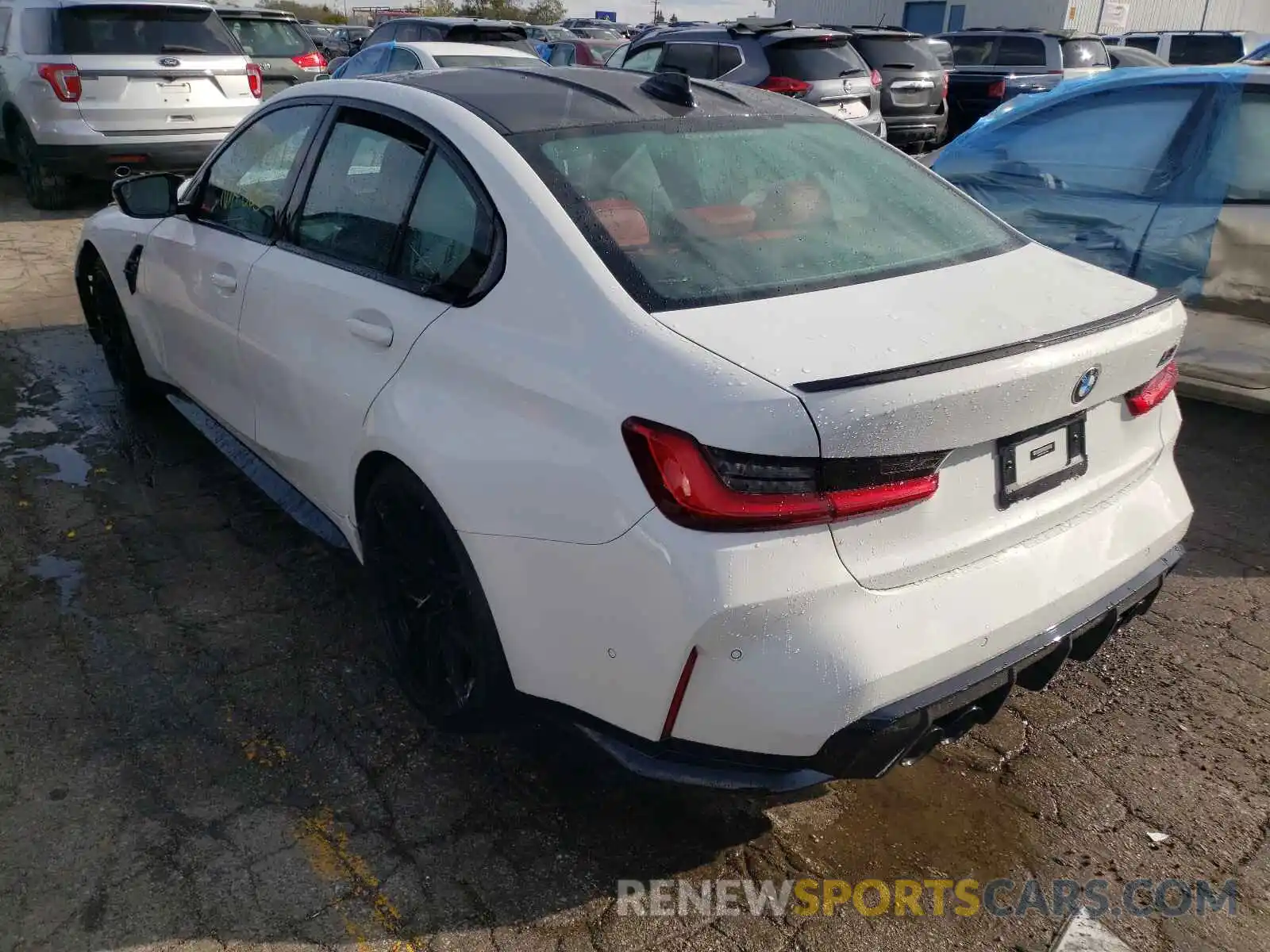 3 Photograph of a damaged car WBS33AY06MFL27416 BMW M3 2021