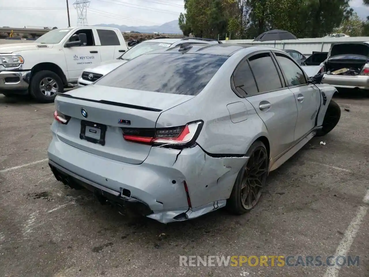 4 Photograph of a damaged car WBS33AY08MFK85993 BMW M3 2021