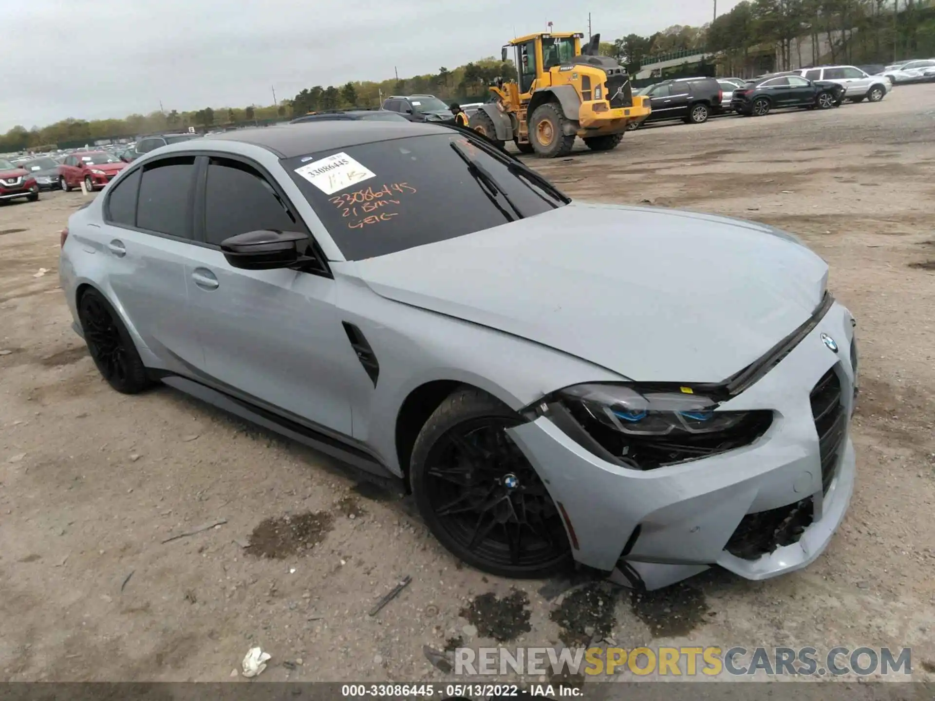 1 Photograph of a damaged car WBS33AY08MFL24209 BMW M3 2021