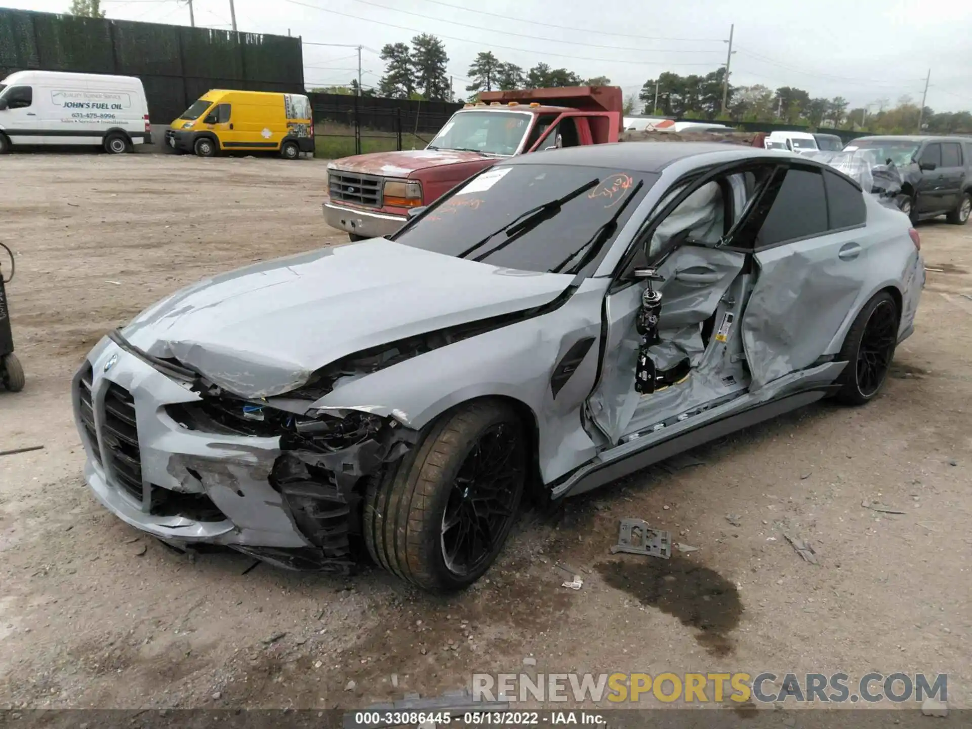 4 Photograph of a damaged car WBS33AY08MFL24209 BMW M3 2021