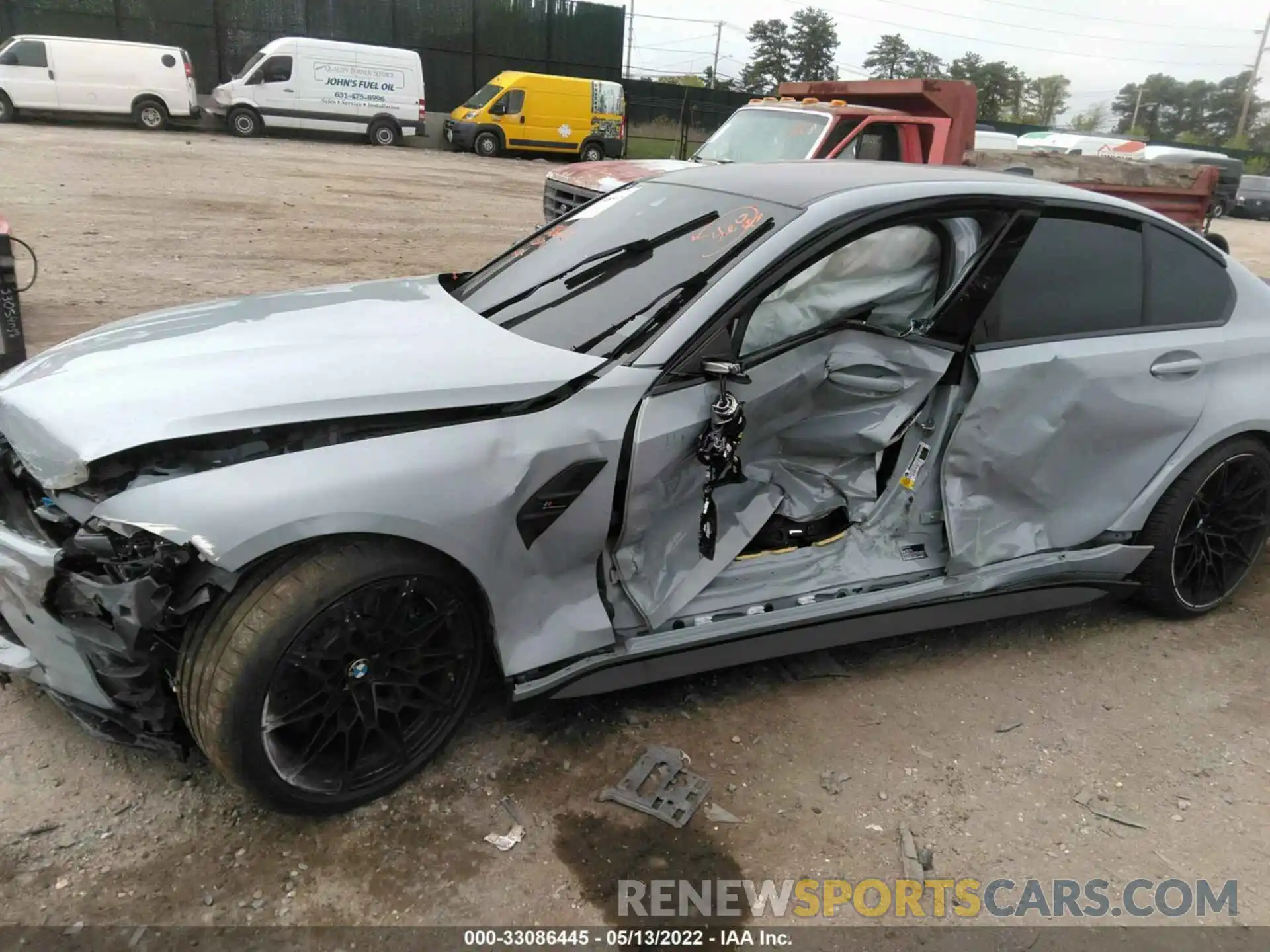 6 Photograph of a damaged car WBS33AY08MFL24209 BMW M3 2021