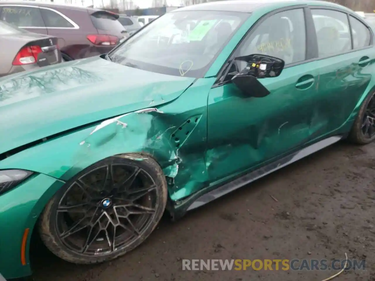 9 Photograph of a damaged car WBS33AY08MFL25988 BMW M3 2021