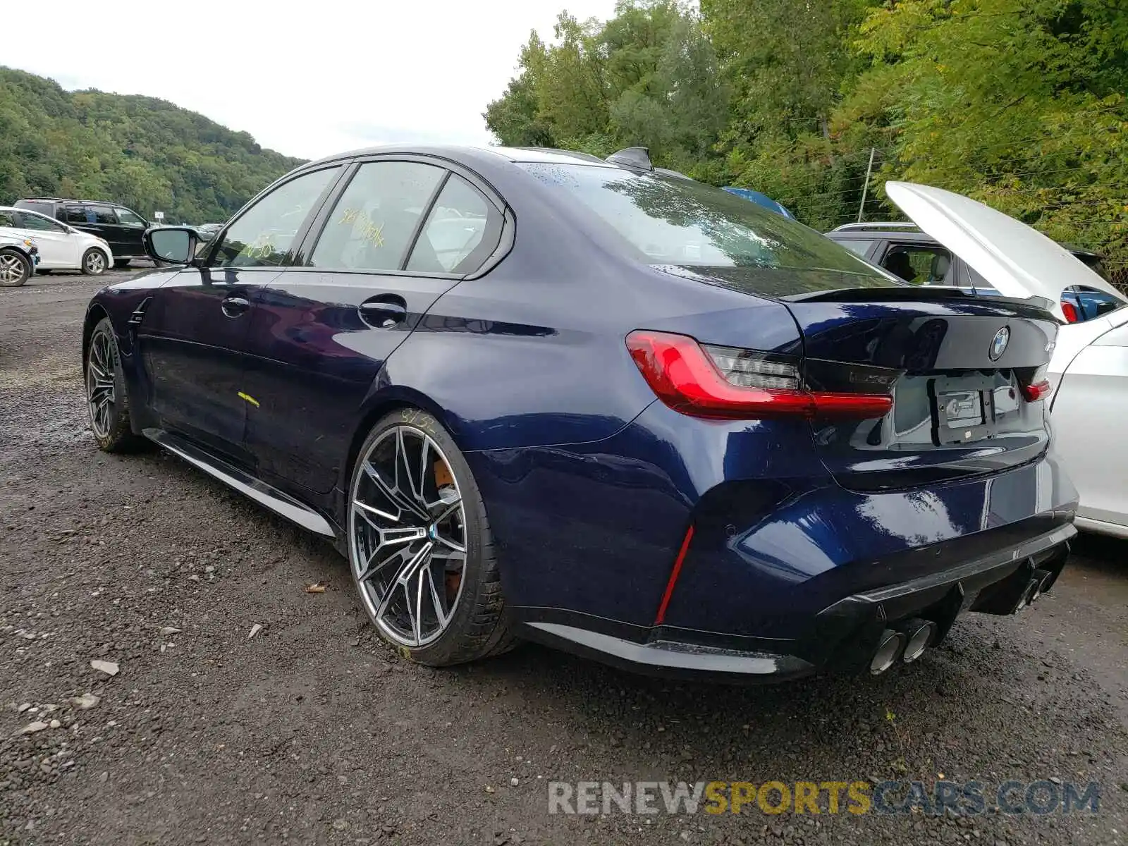 3 Photograph of a damaged car WBS53AY06MFL57086 BMW M3 2021