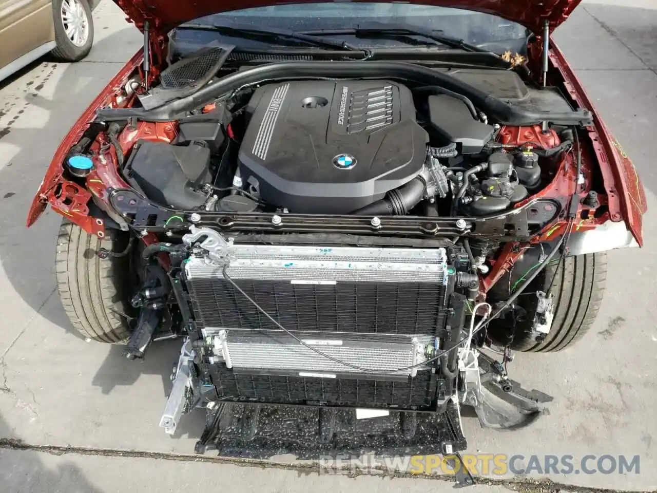 7 Фотография поврежденного автомобиля 3MW5U7J02N8C32885 BMW M3 2022