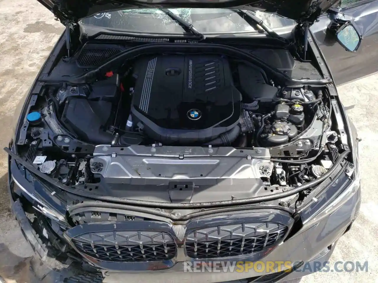 7 Фотография поврежденного автомобиля 3MW5U7J07N8C43087 BMW M3 2022