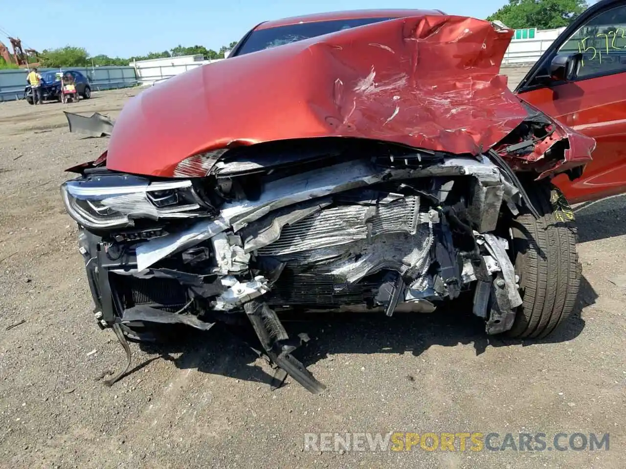 9 Photograph of a damaged car 3MW5U9J00N8C24635 BMW M3 2022