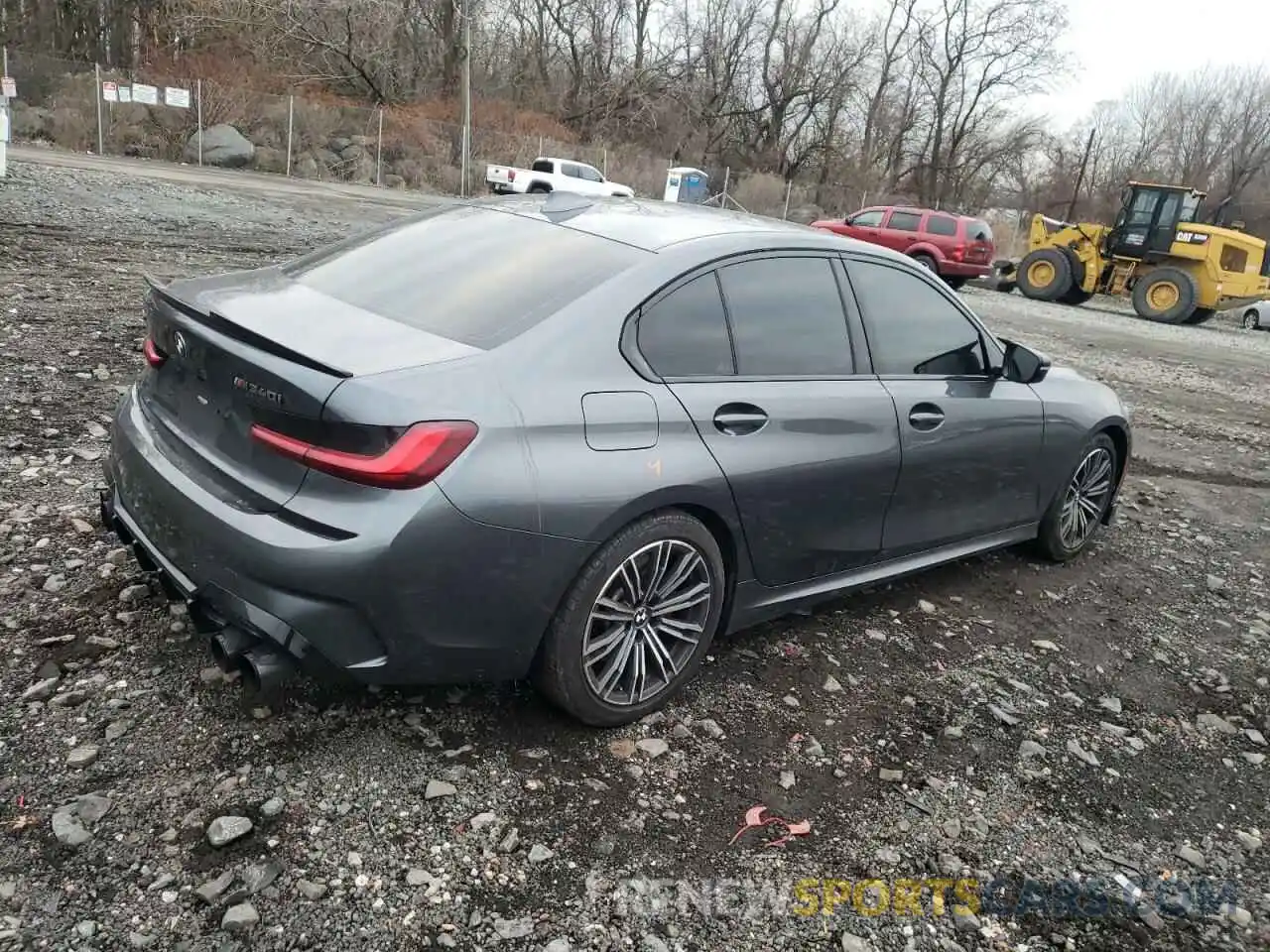 3 Photograph of a damaged car 3MW5U9J01N8C76095 BMW M3 2022