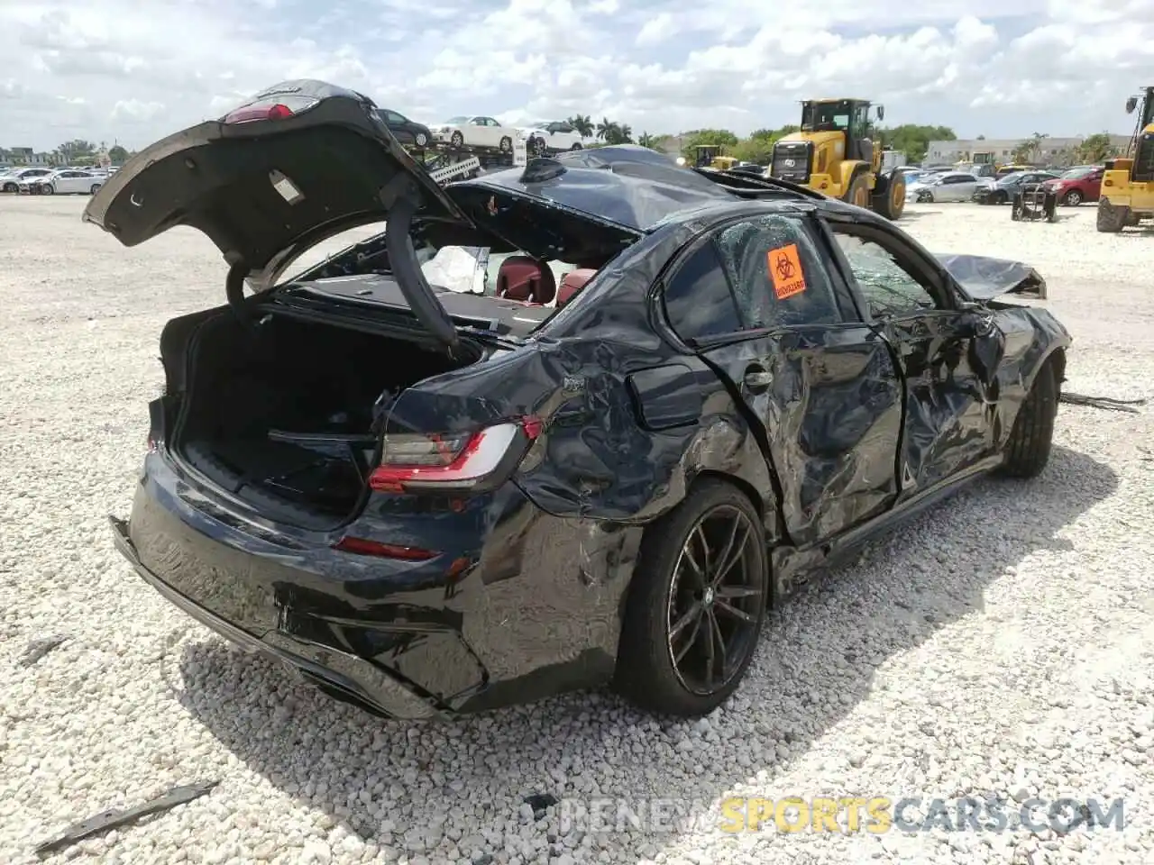 4 Photograph of a damaged car WBA5U7C03NFL69516 BMW M3 2022