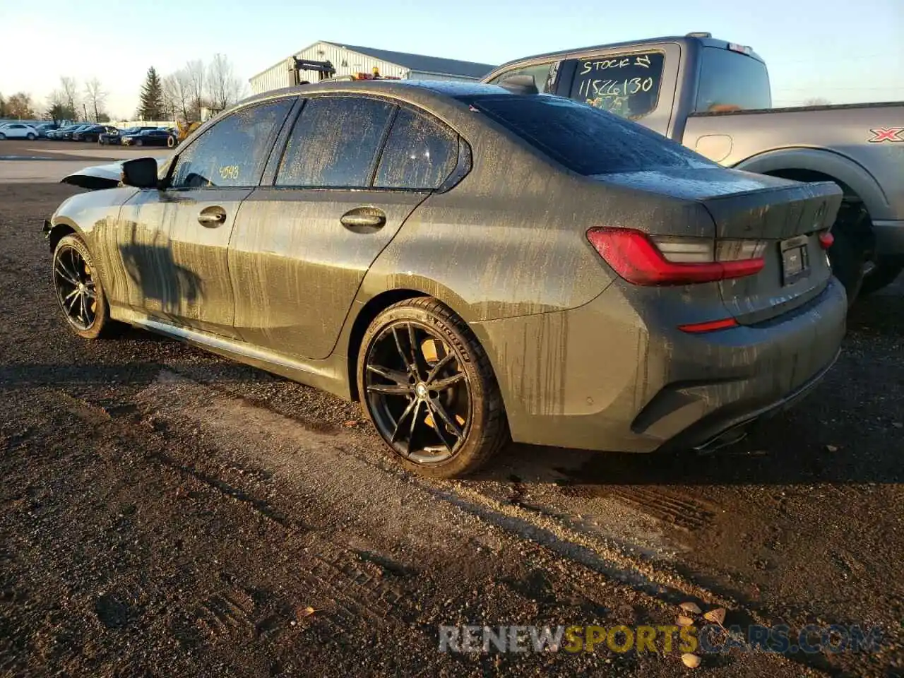 3 Photograph of a damaged car WBA5U9C0XNFL99950 BMW M3 2022