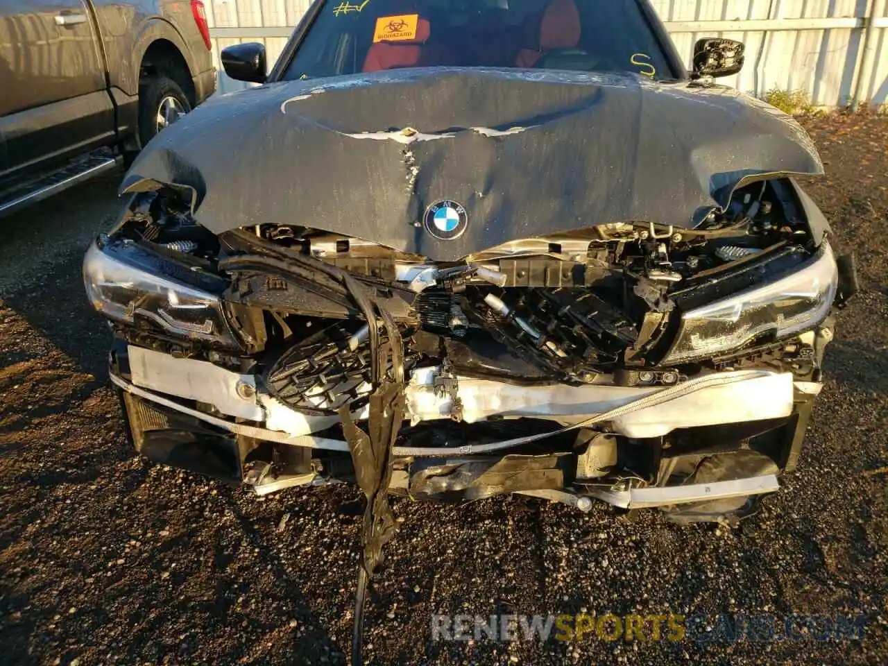 9 Photograph of a damaged car WBA5U9C0XNFL99950 BMW M3 2022