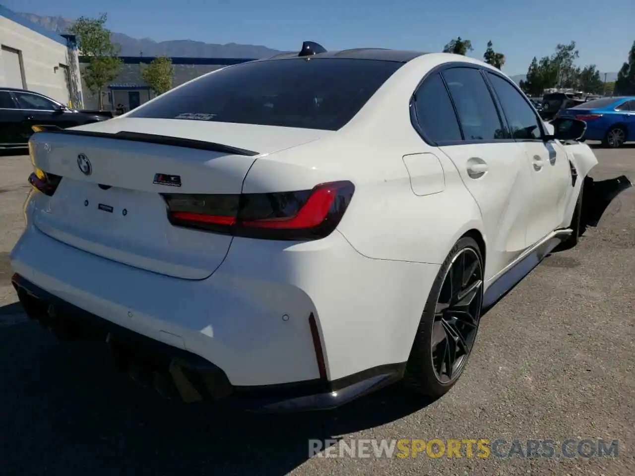 4 Photograph of a damaged car WBS33AY04NFM27712 BMW M3 2022