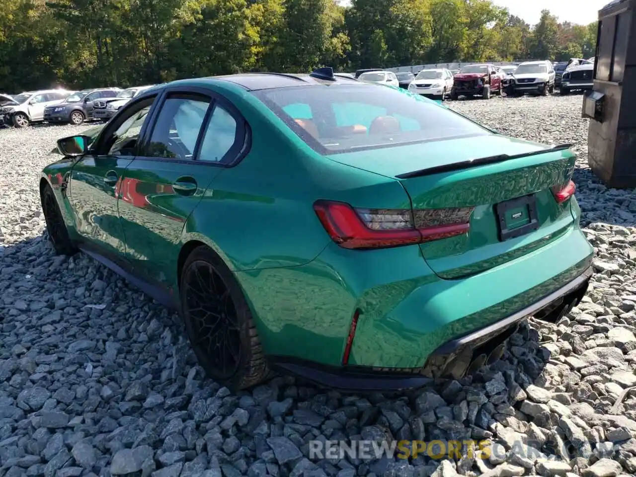 3 Photograph of a damaged car WBS33AY07NFM41930 BMW M3 2022