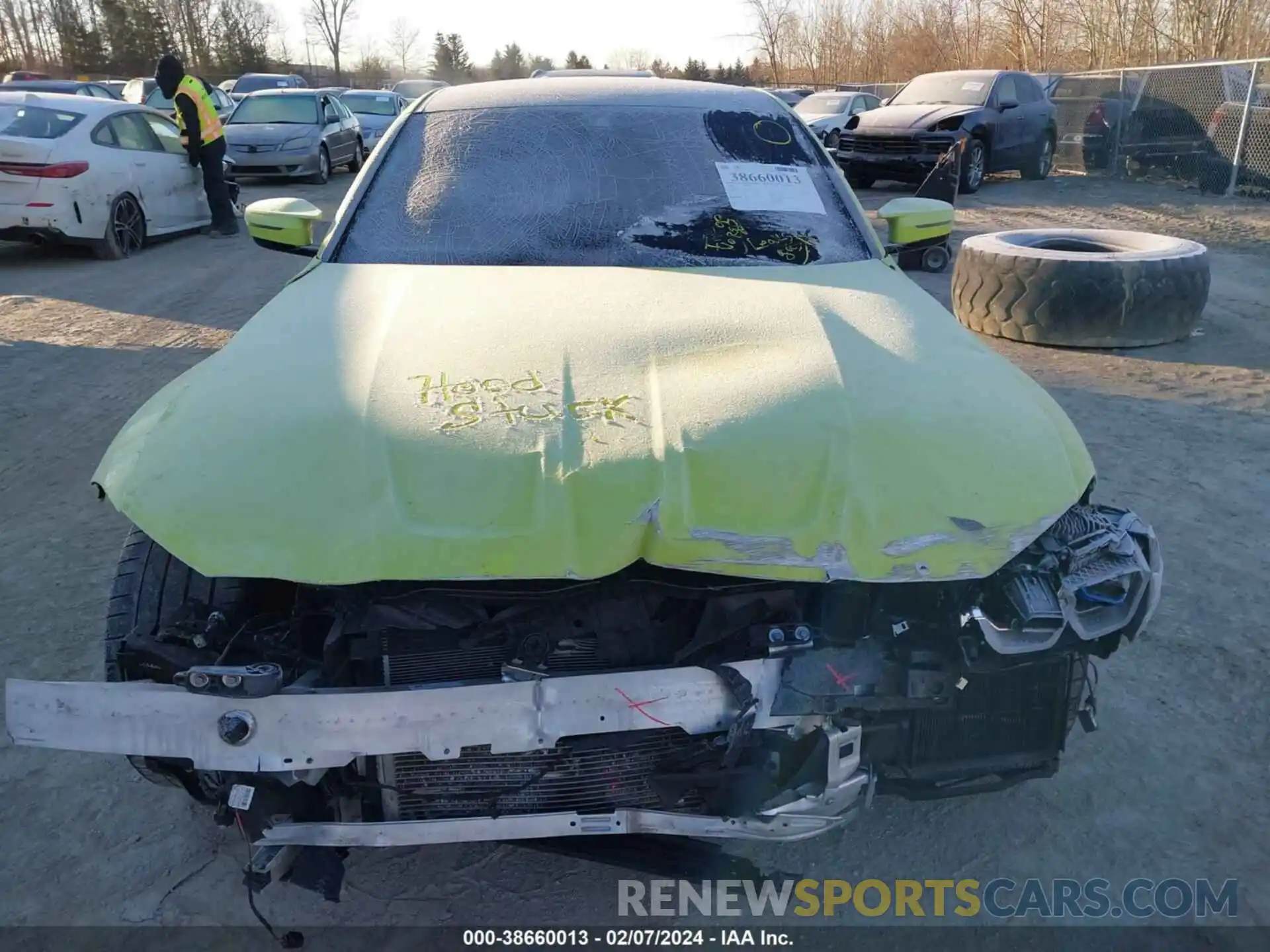 12 Photograph of a damaged car WBS43AY03NFM61127 BMW M3 2022