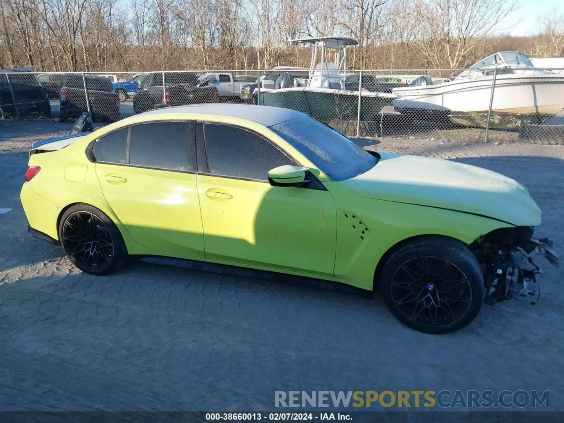 13 Photograph of a damaged car WBS43AY03NFM61127 BMW M3 2022