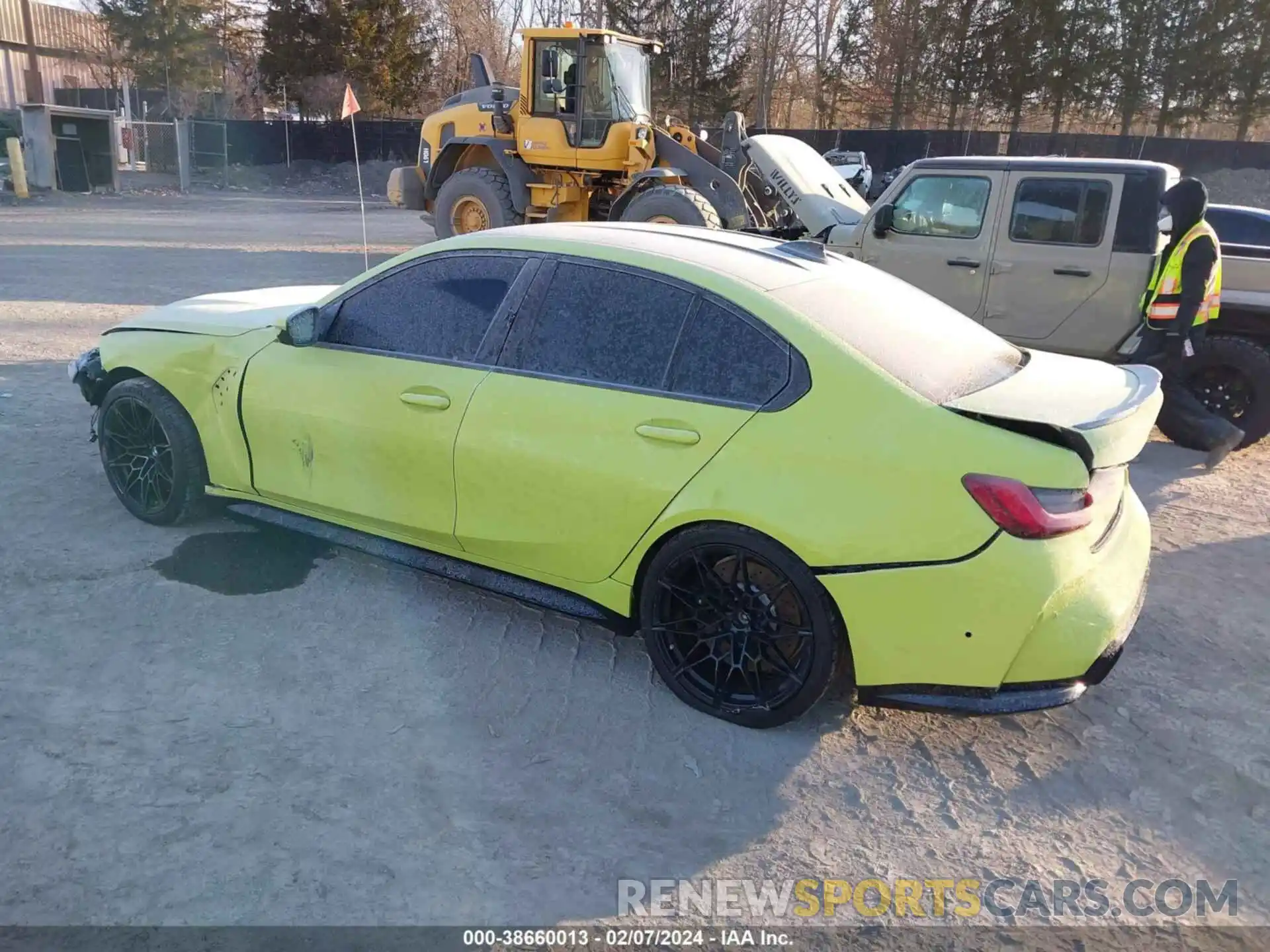 3 Photograph of a damaged car WBS43AY03NFM61127 BMW M3 2022