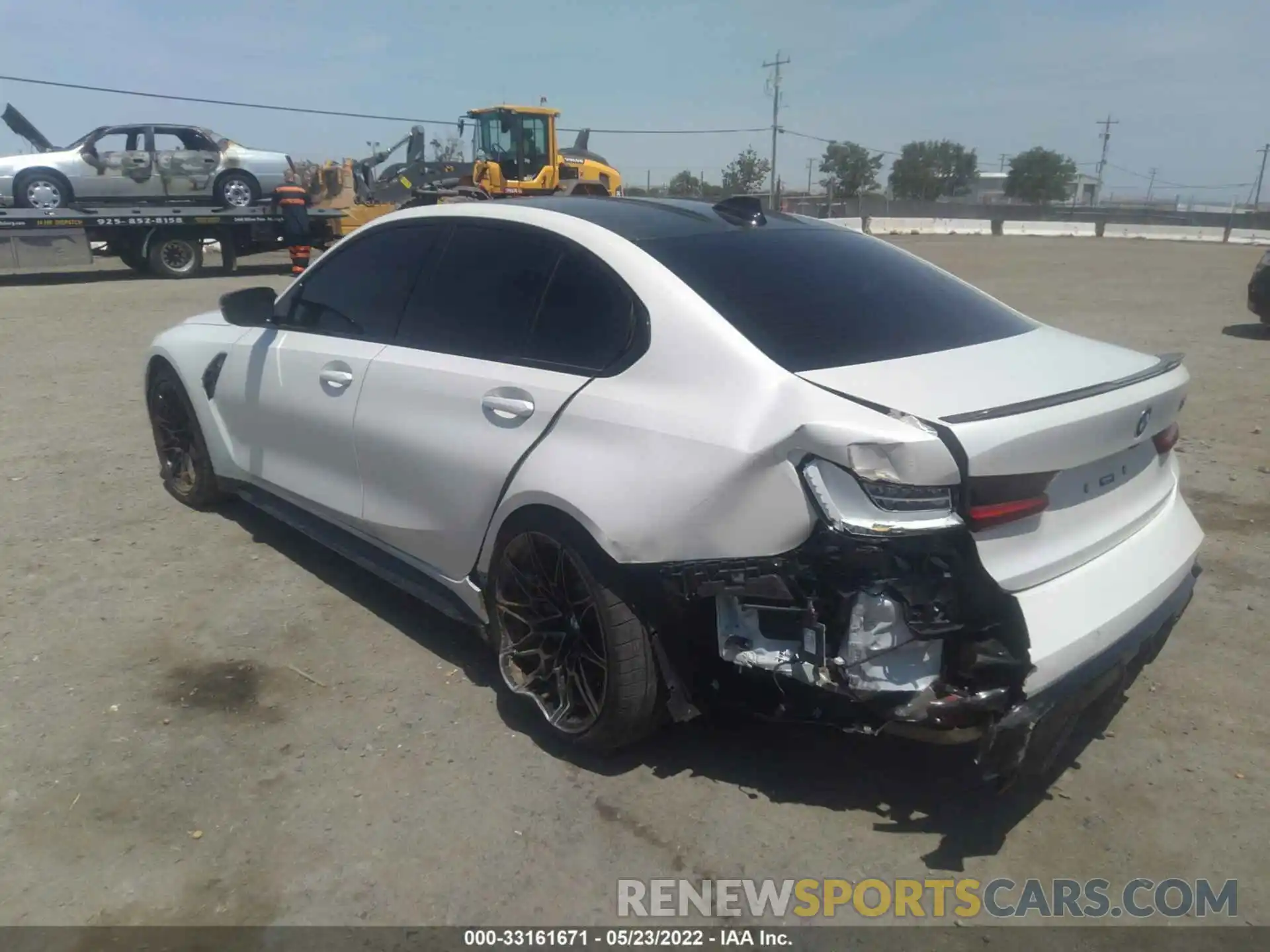 3 Photograph of a damaged car WBS43AY07NFM24002 BMW M3 2022