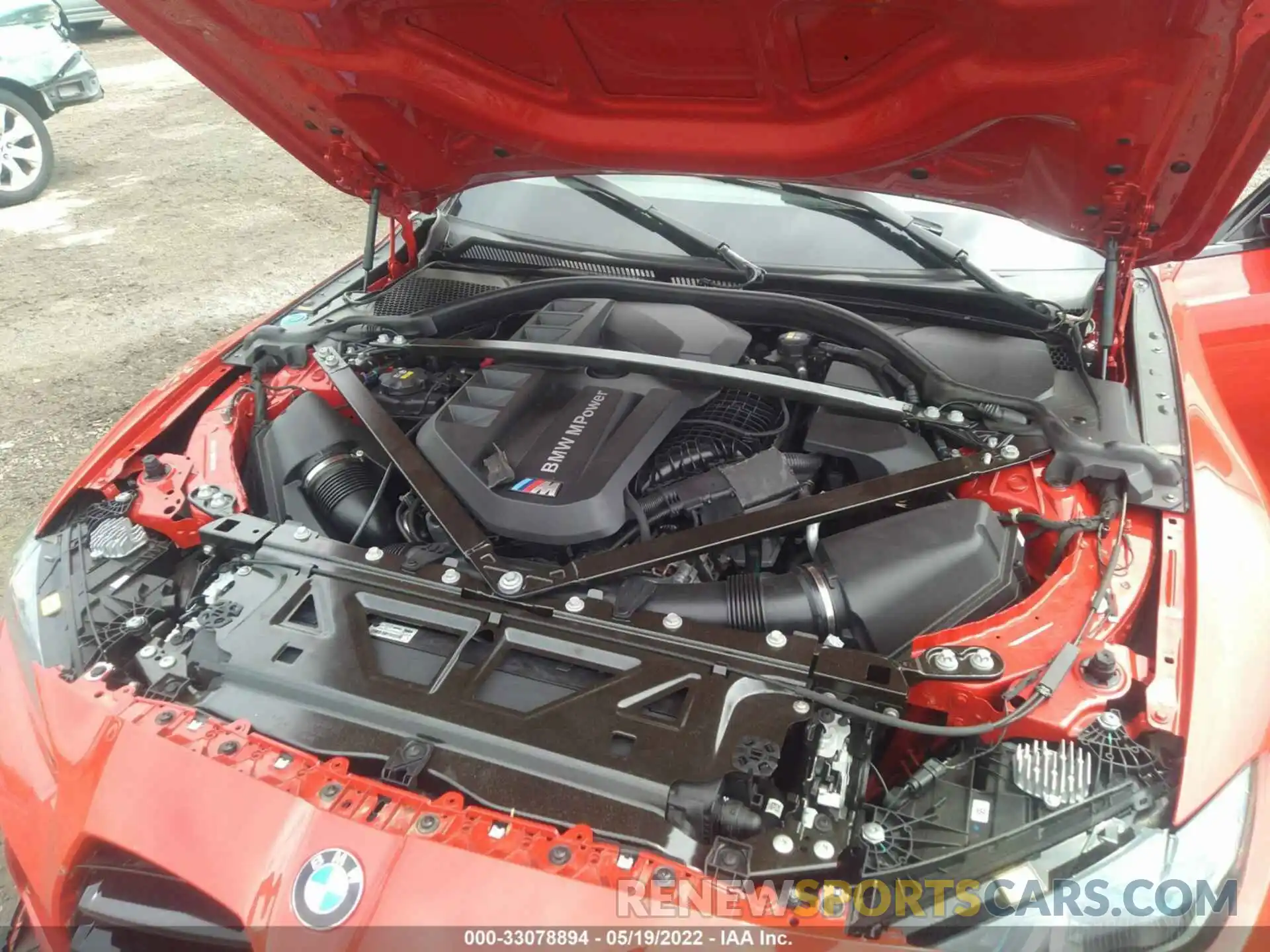 10 Photograph of a damaged car WBS43AY08NFM09878 BMW M3 2022