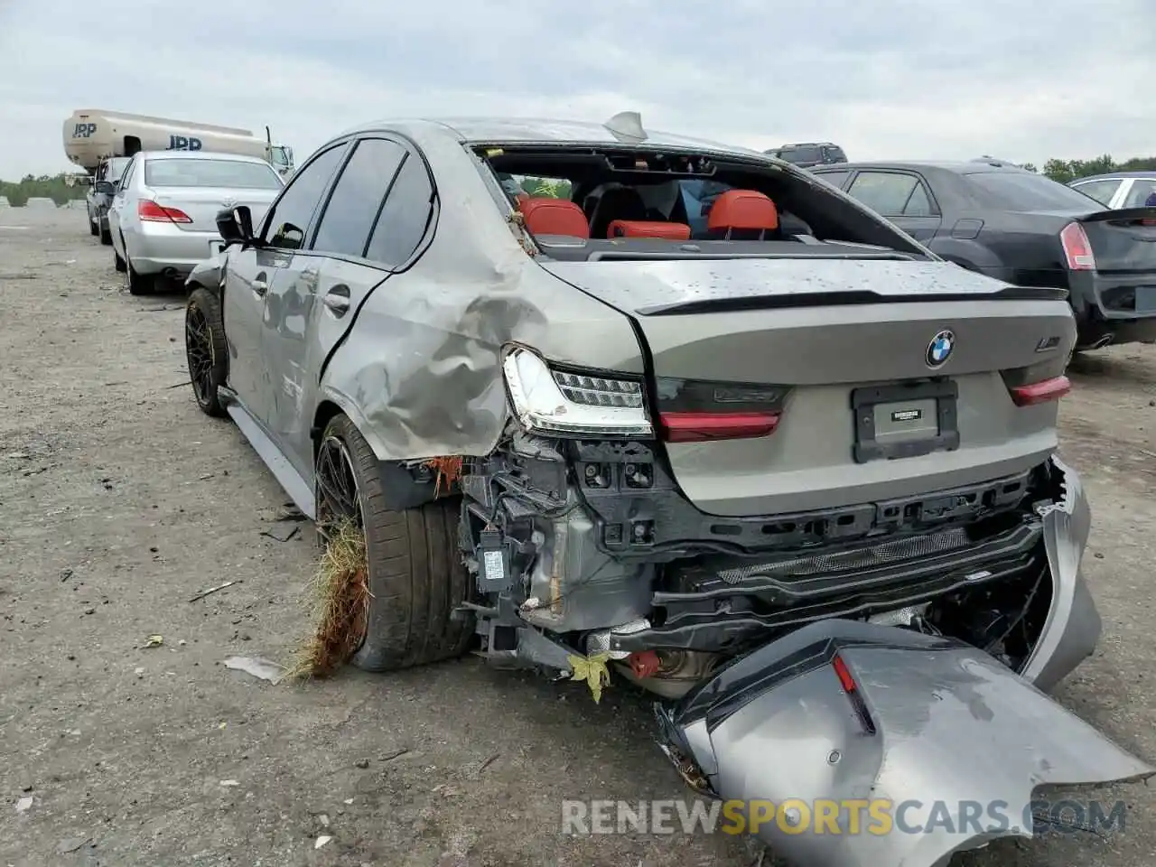 9 Photograph of a damaged car WBS43AY0XNFM22745 BMW M3 2022