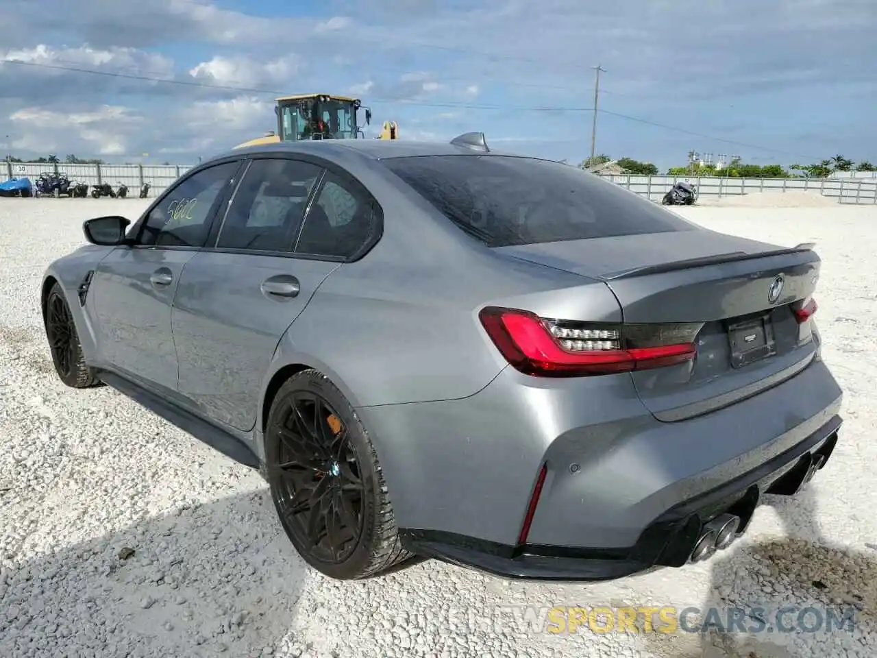 3 Photograph of a damaged car WBS53AY05NFL98682 BMW M3 2022