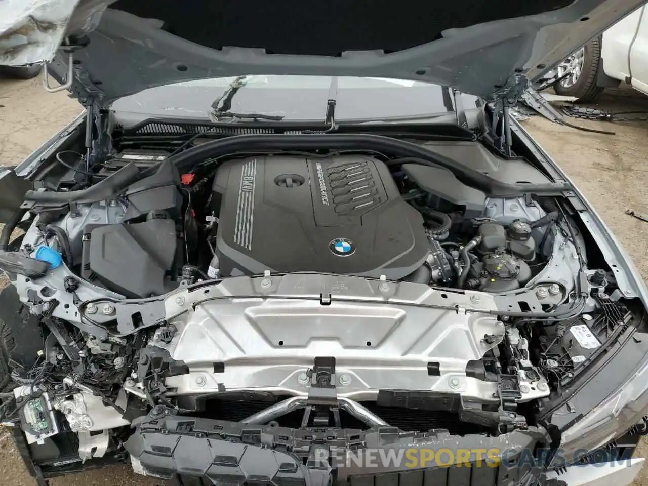 11 Photograph of a damaged car 3MW49FF02P8D62717 BMW M3 2023