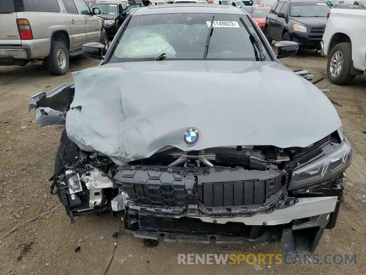 5 Photograph of a damaged car 3MW49FF02P8D62717 BMW M3 2023