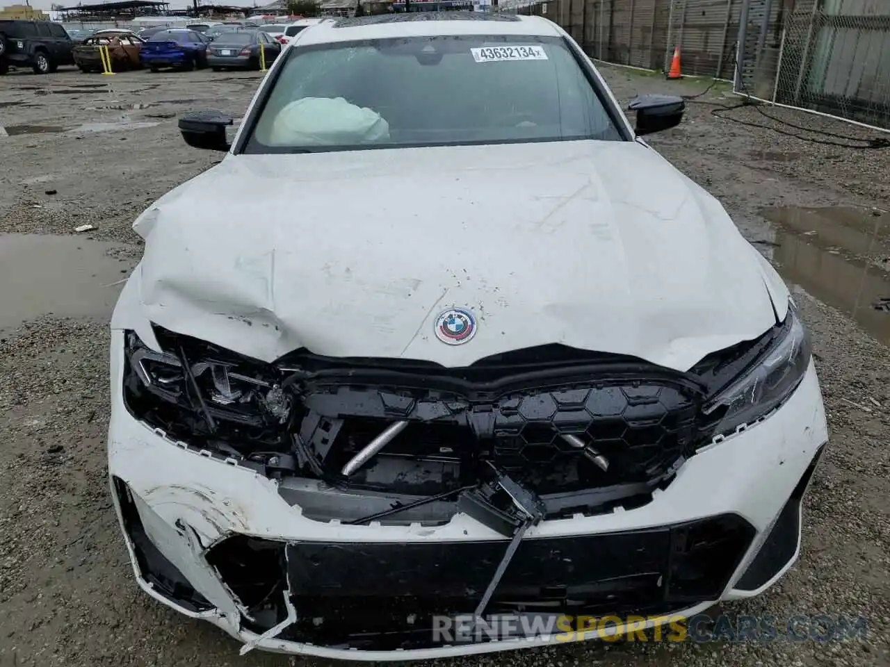 5 Photograph of a damaged car 3MW49FS08P8C96373 BMW M3 2023