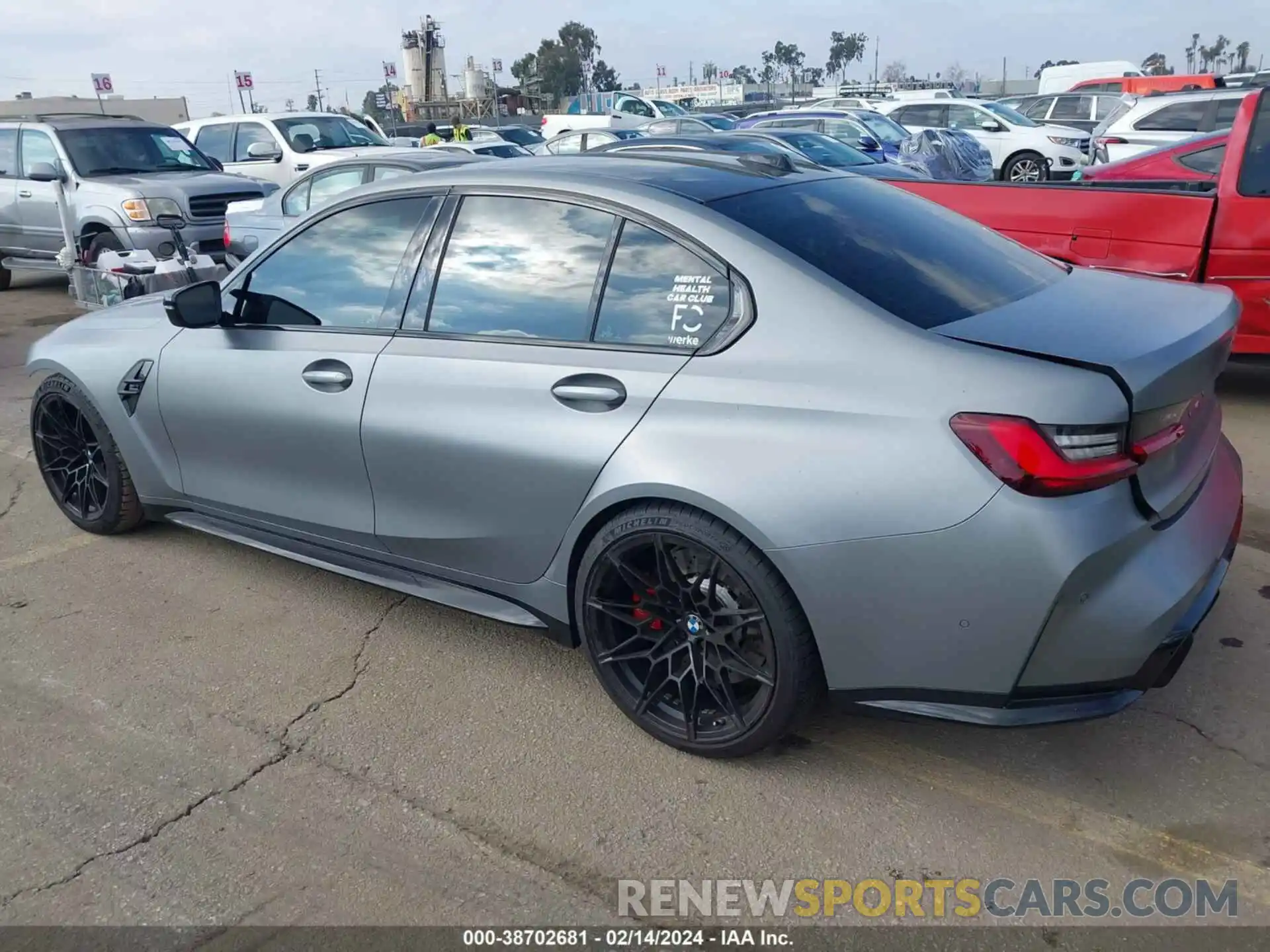 3 Photograph of a damaged car WBS33AY00PFP81598 BMW M3 2023