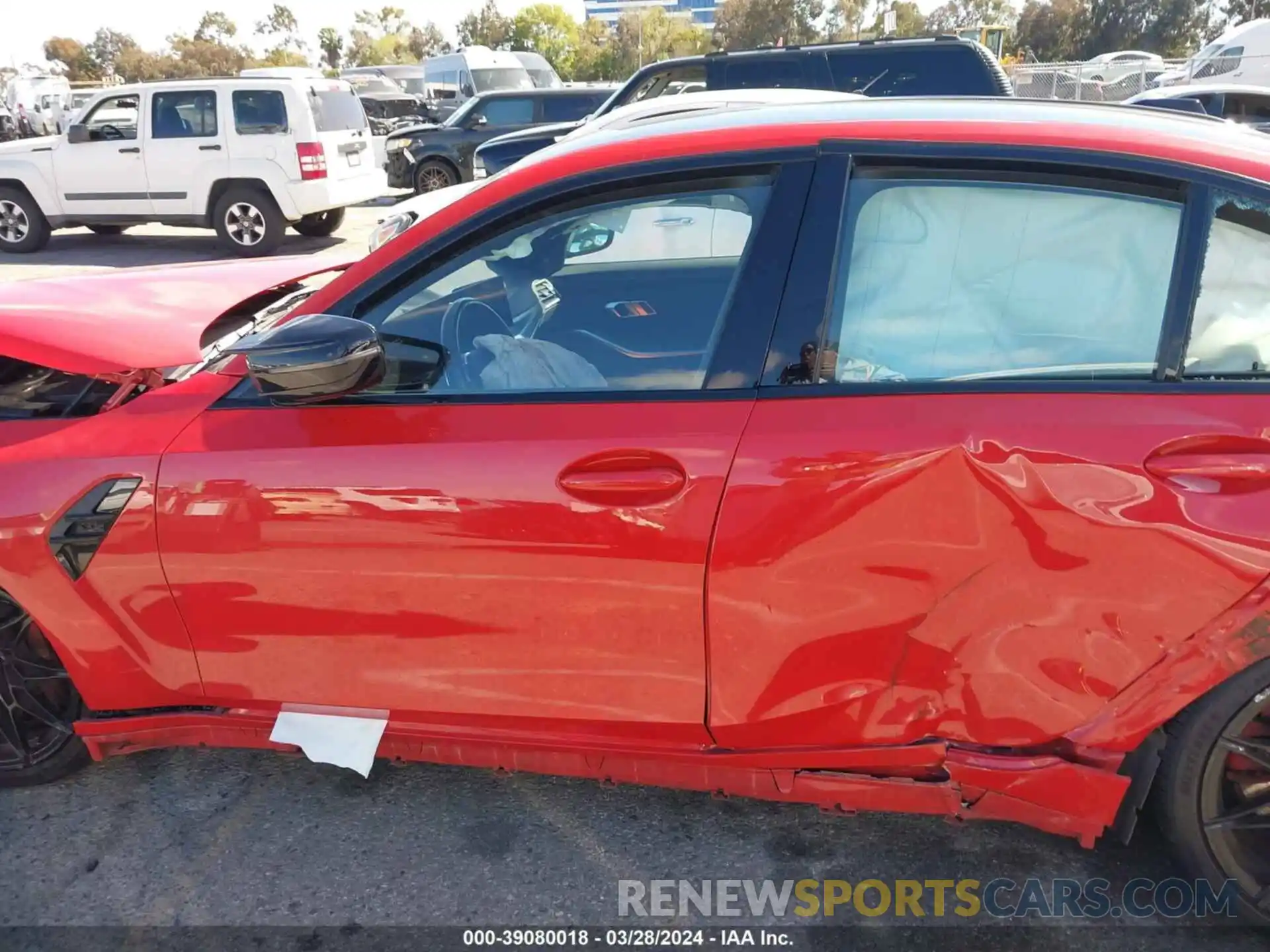 13 Photograph of a damaged car WBS33AY01PFN84679 BMW M3 2023